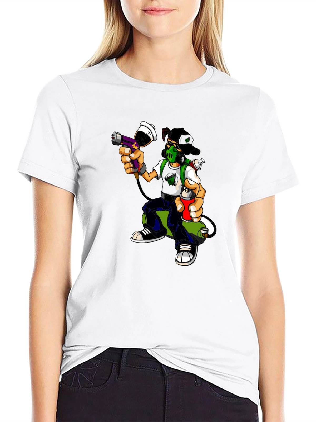 Graffiti Artist Graphic T-Shirt - Urban Streetwear