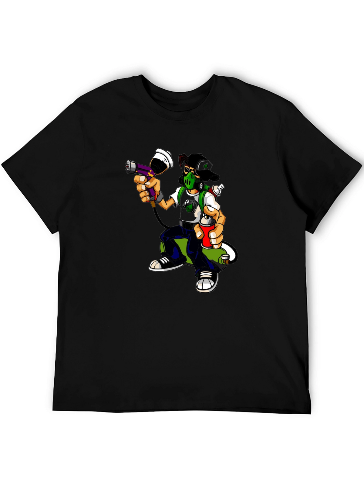 Graffiti Artist Graphic T-Shirt - Urban Streetwear