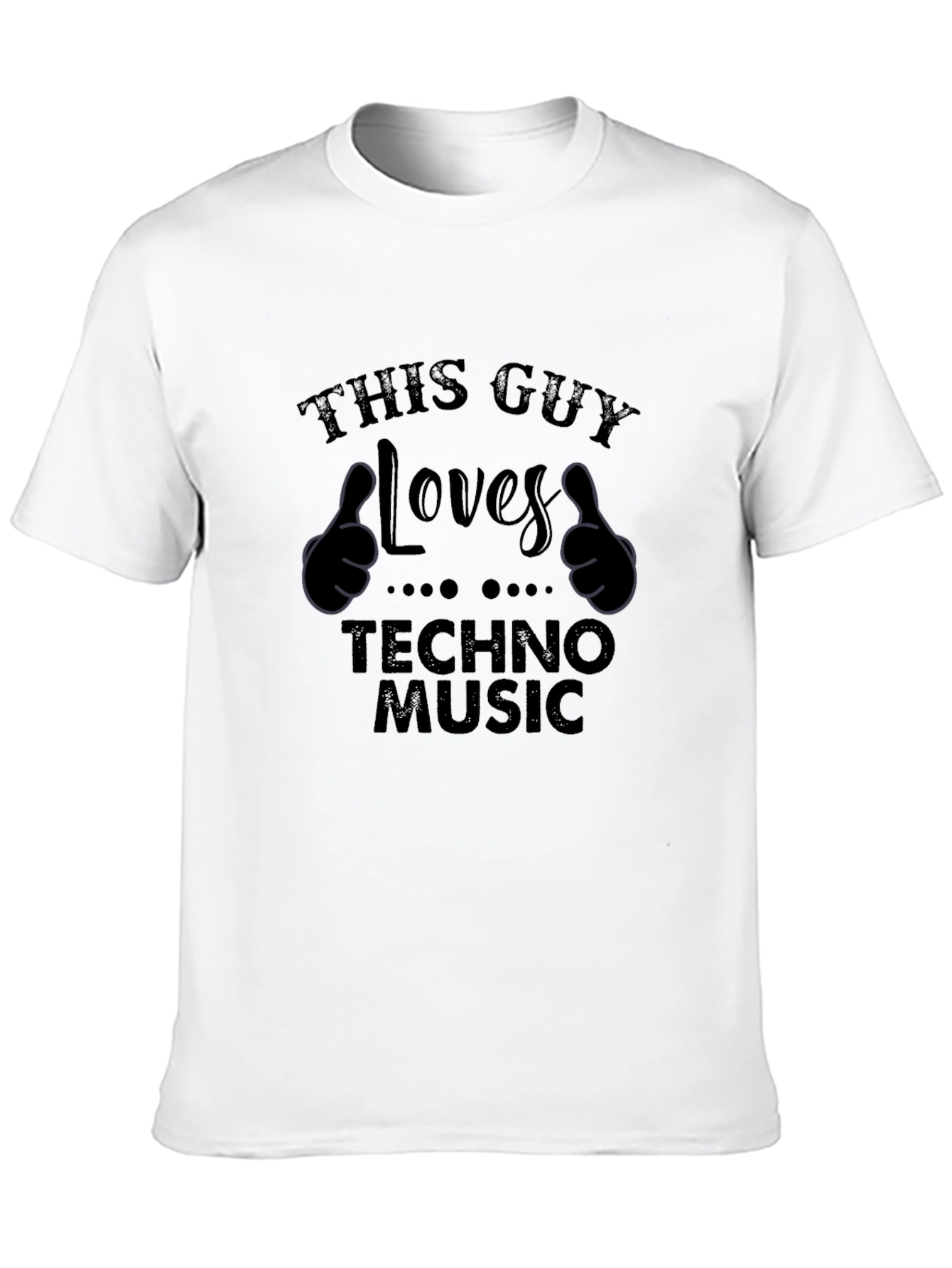 Techno Music Lover T-Shirt - Funny Graphic Tee