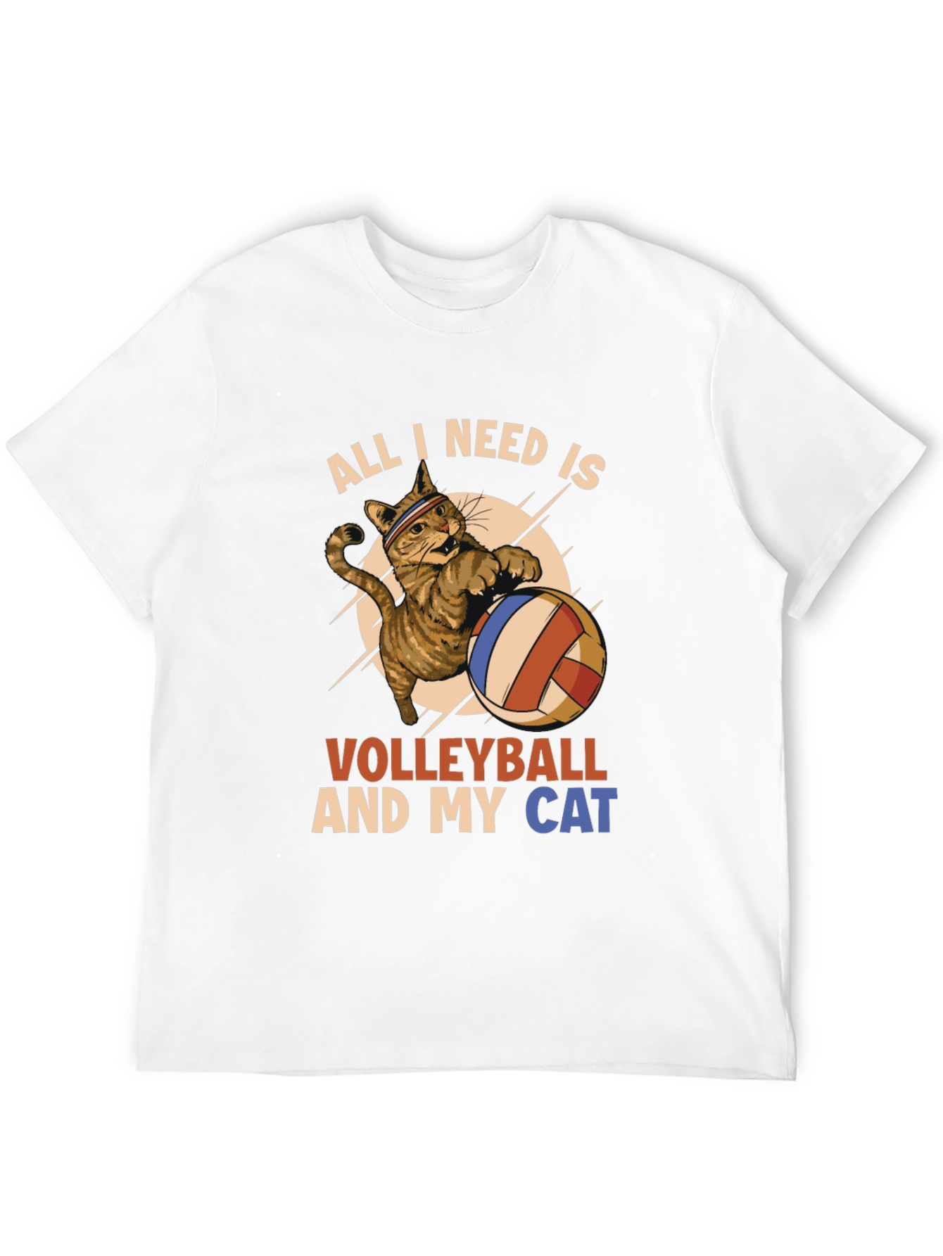 Volleyball and My Cat T-Shirt
