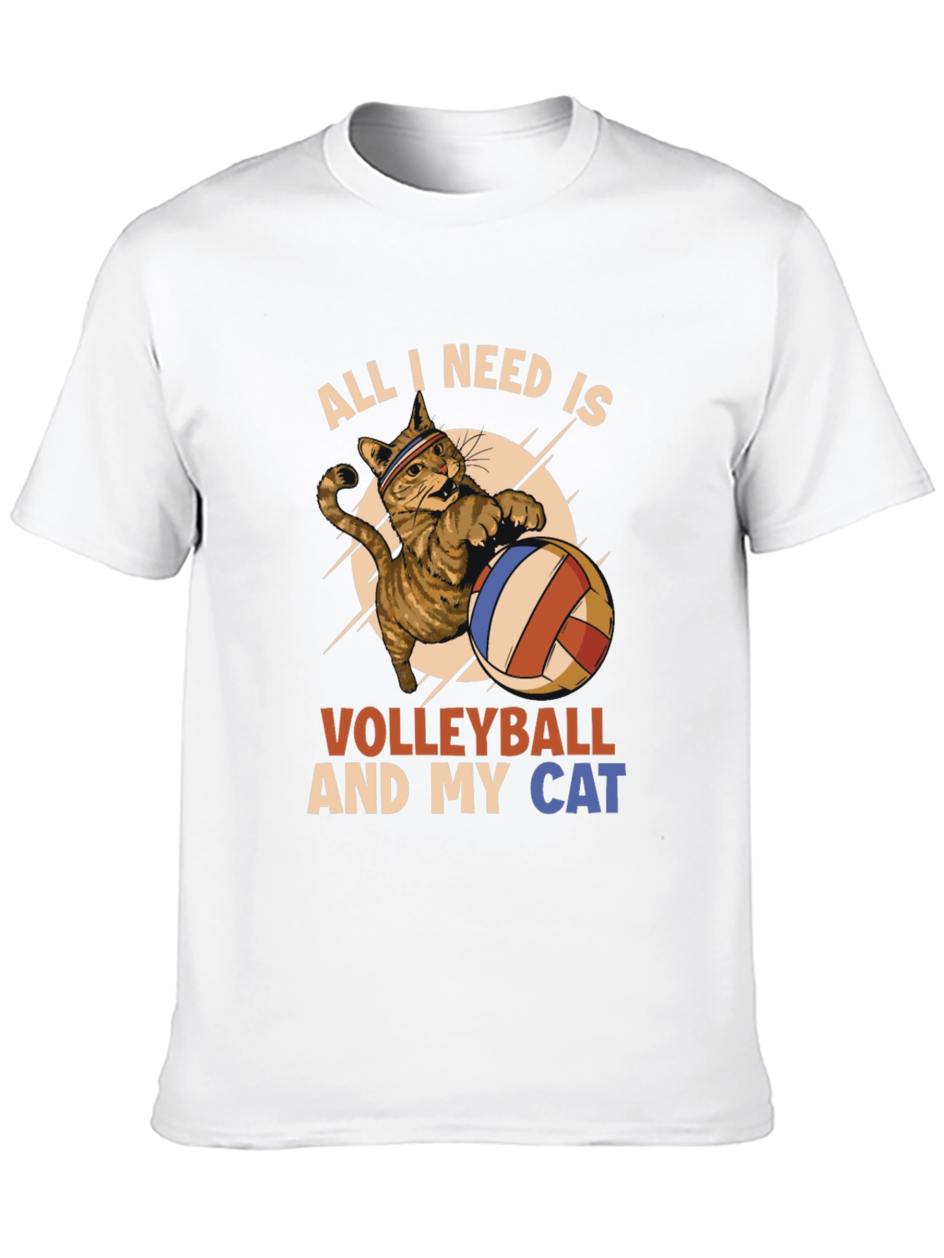 Volleyball and My Cat T-Shirt