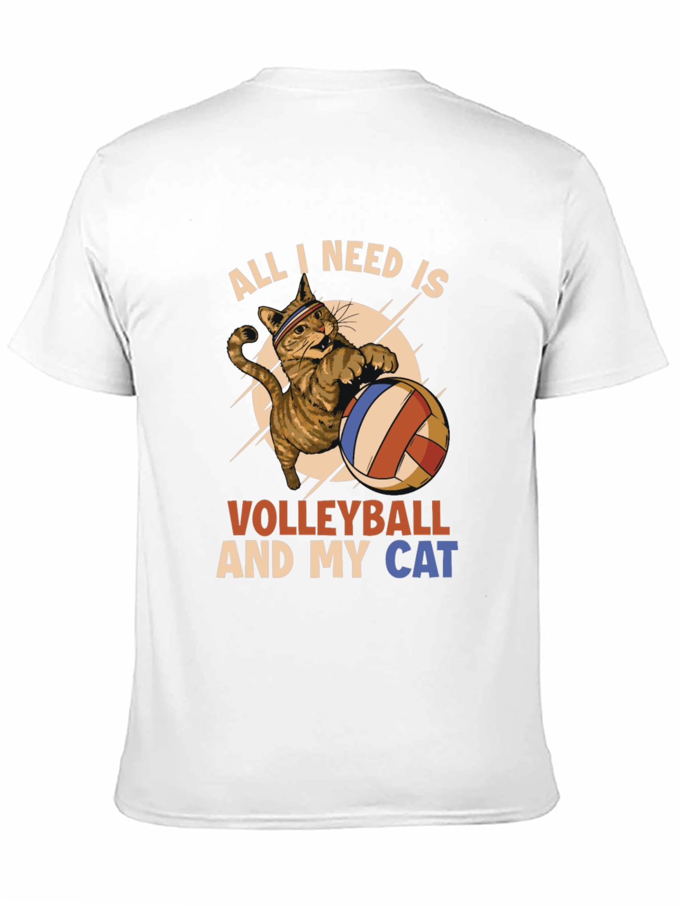 Volleyball and My Cat T-Shirt