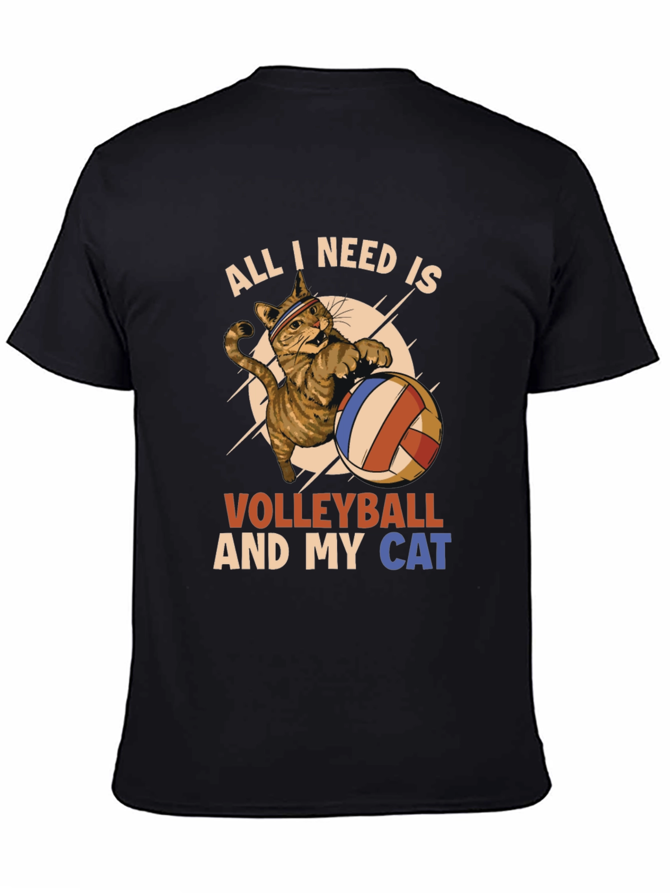 Volleyball and My Cat T-Shirt