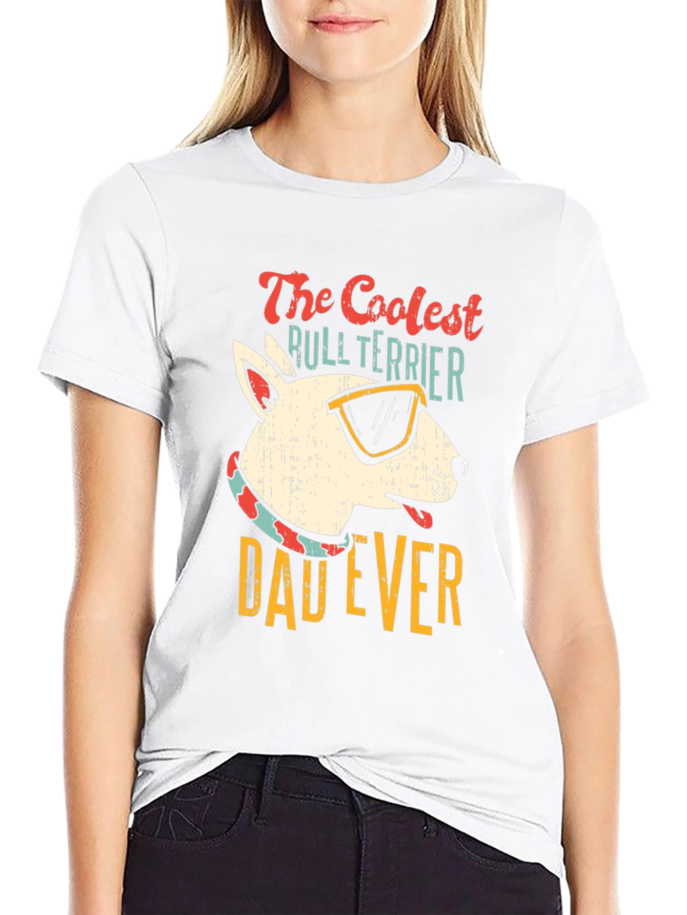 Coolest Bull Terrier Dad Ever T-Shirt