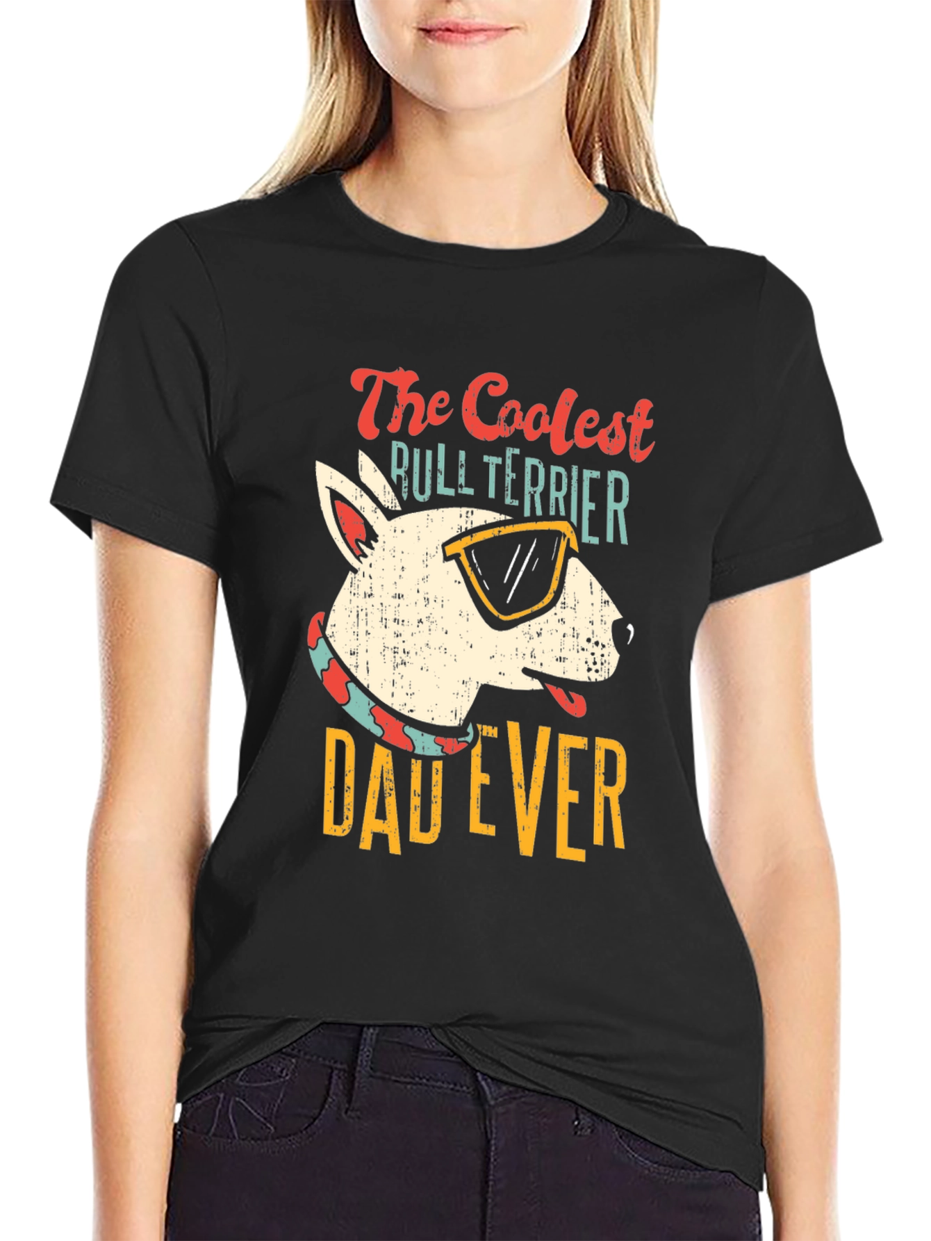 Coolest Bull Terrier Dad Ever T-Shirt
