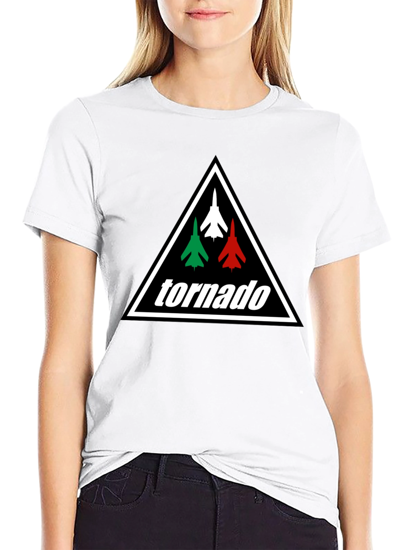 Tornado Graphic Tee - Military Jet T-Shirt