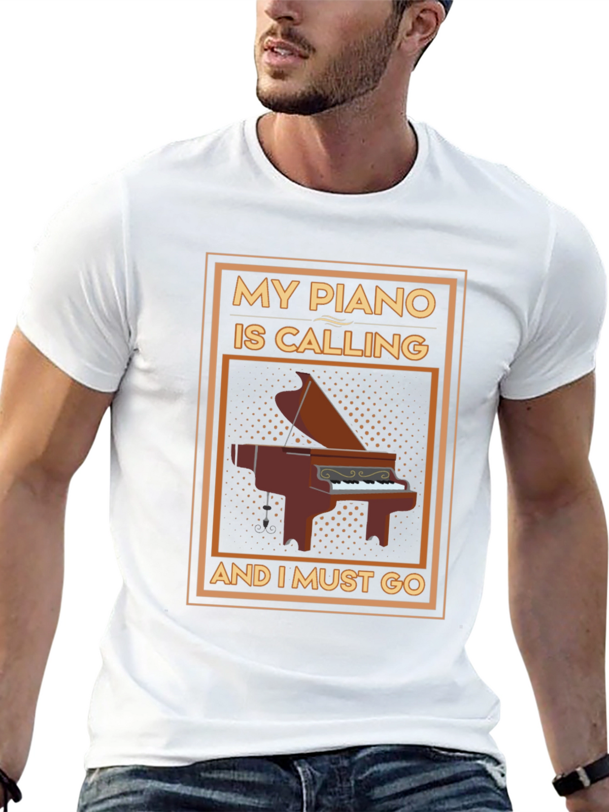 My Piano is Calling T-Shirt