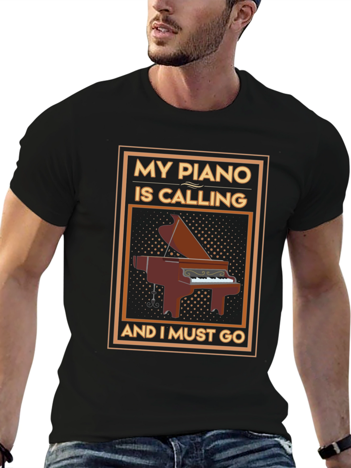 My Piano is Calling T-Shirt