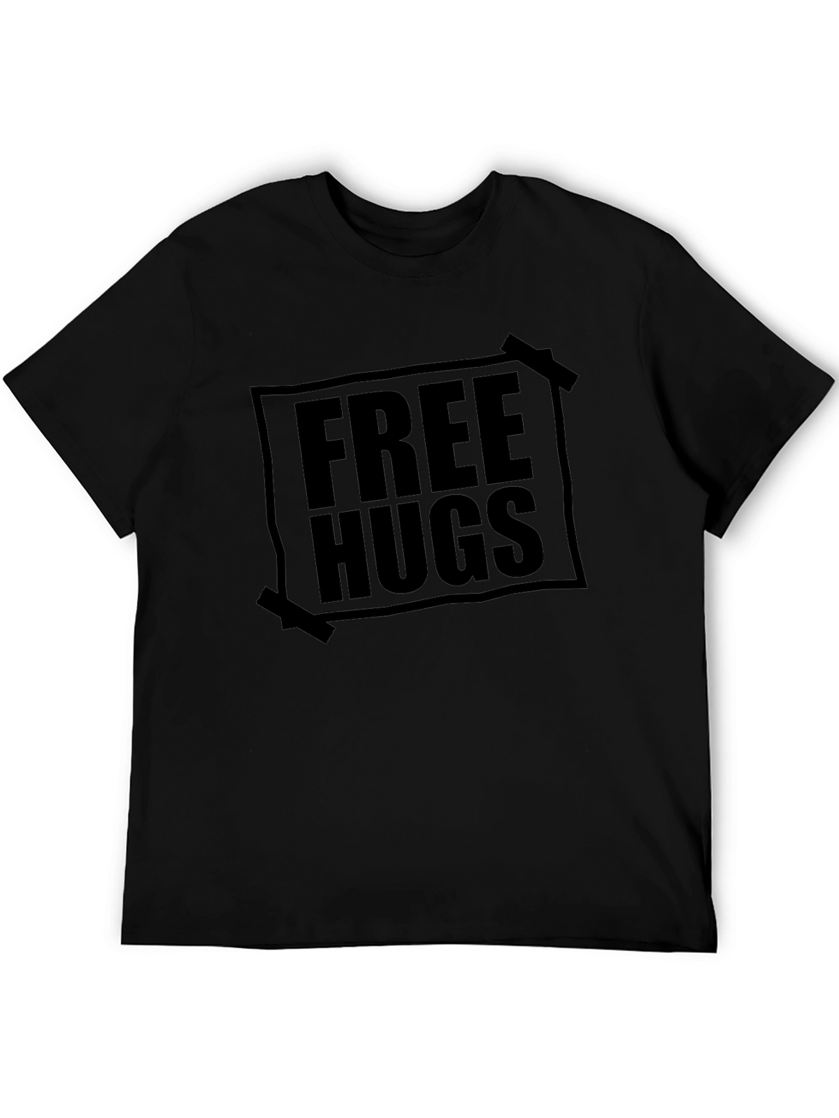 Free Hugs Graphic Tee - Soft Cotton Blend