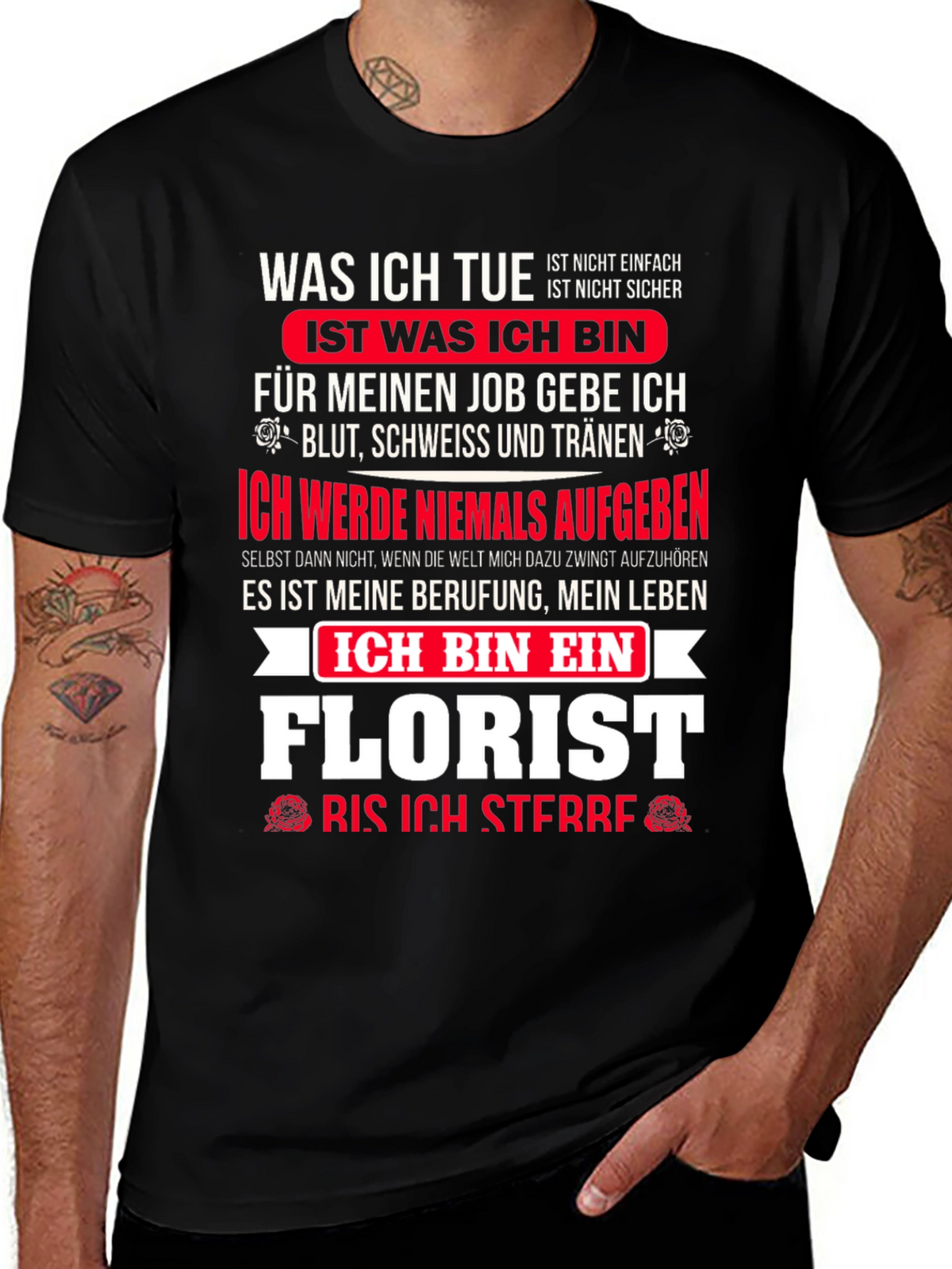 Florist T-Shirt - My Life My Job!