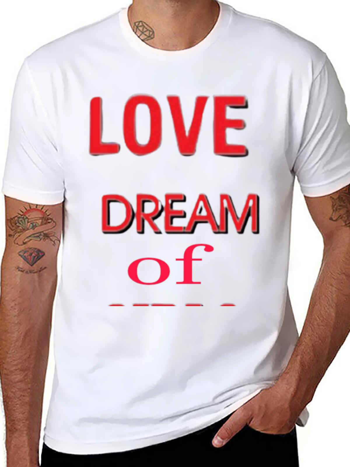 Love Dream T-Shirt - Stylish Graphic Tee