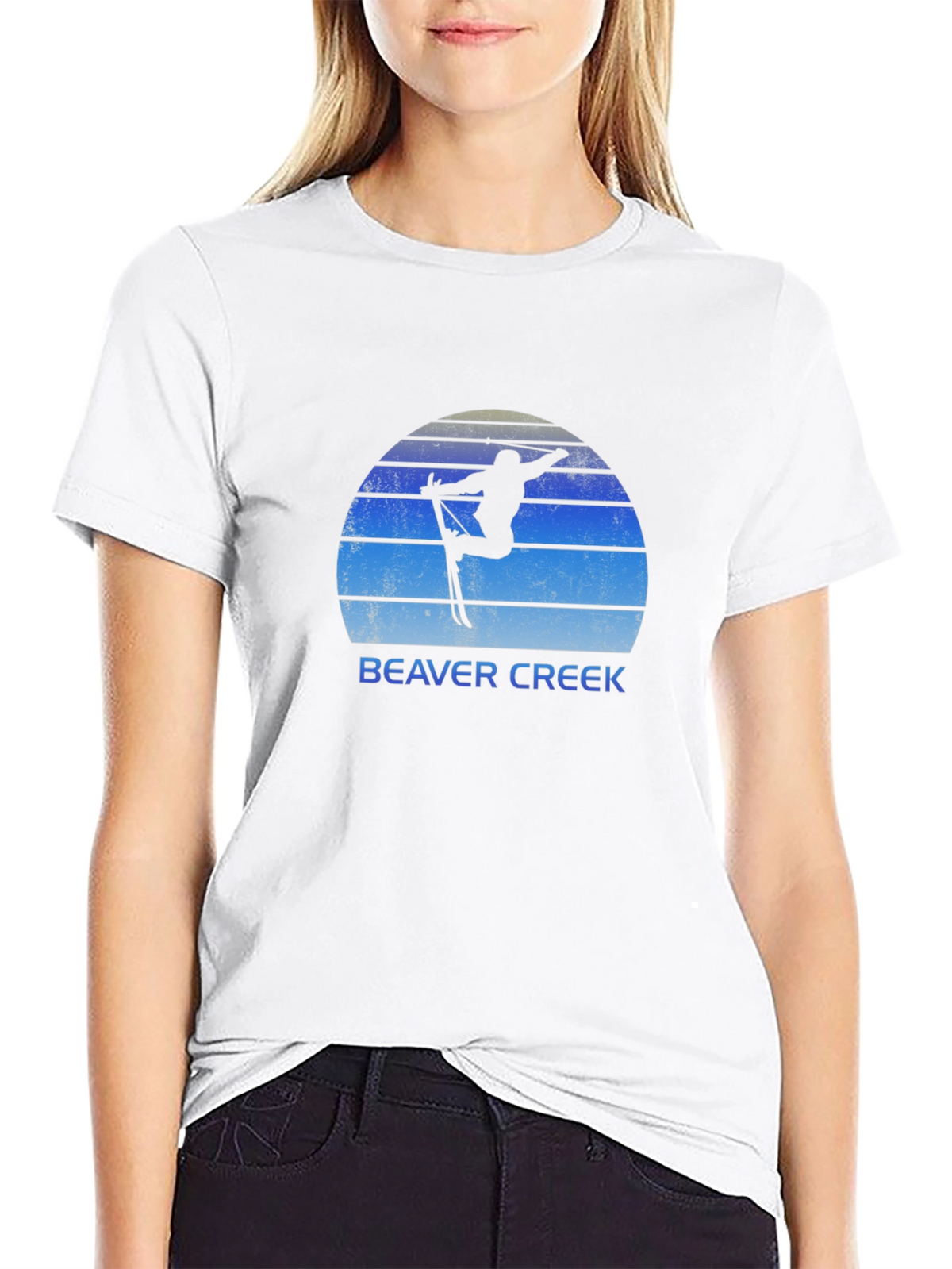 Beaver Creek Ski T-Shirt Retro Style