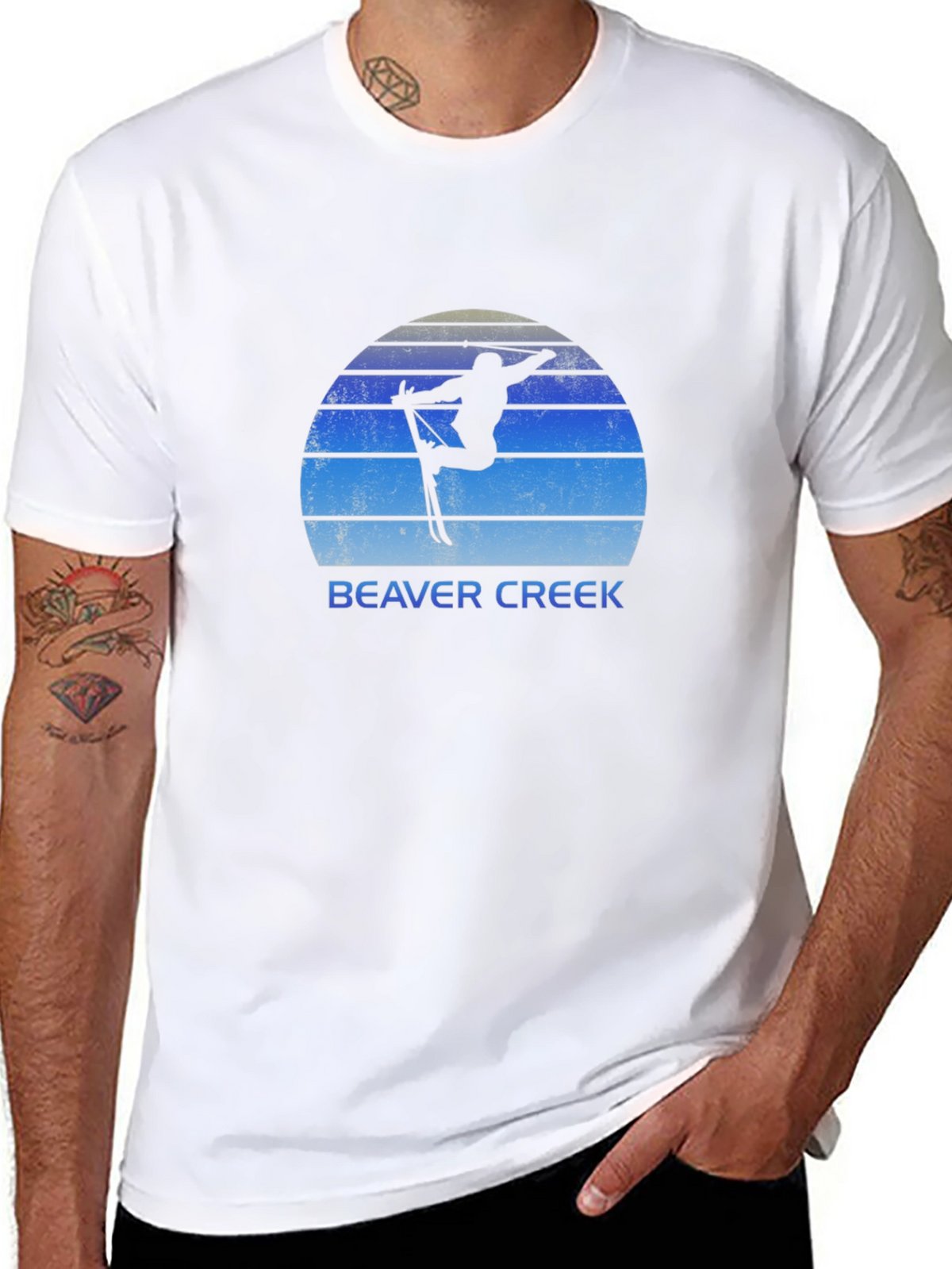 Beaver Creek Ski T-Shirt Retro Style