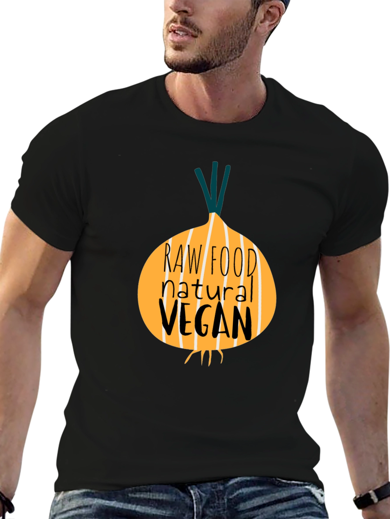 Vegan Raw Food Graphic T-Shirt