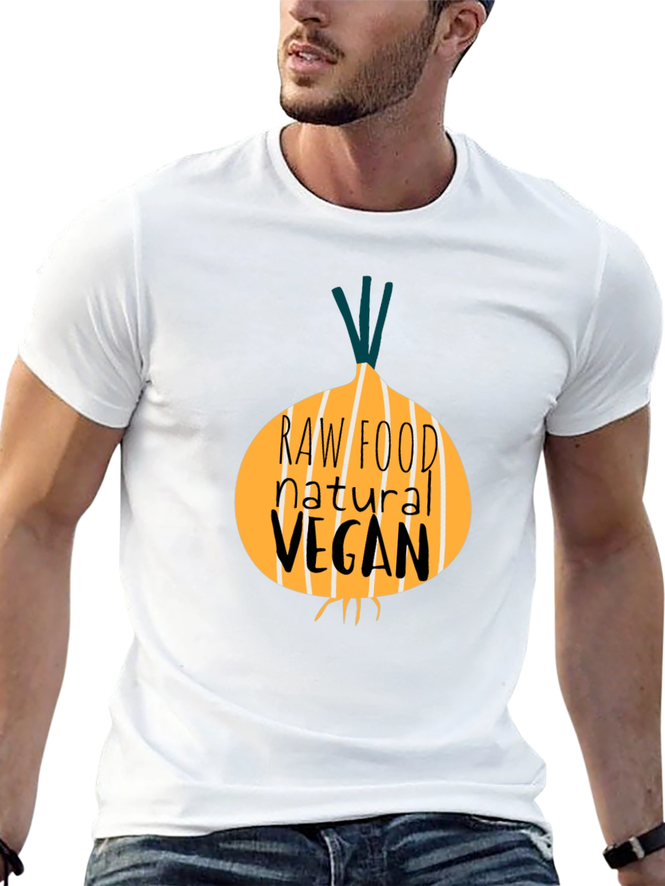 Vegan Raw Food Graphic T-Shirt