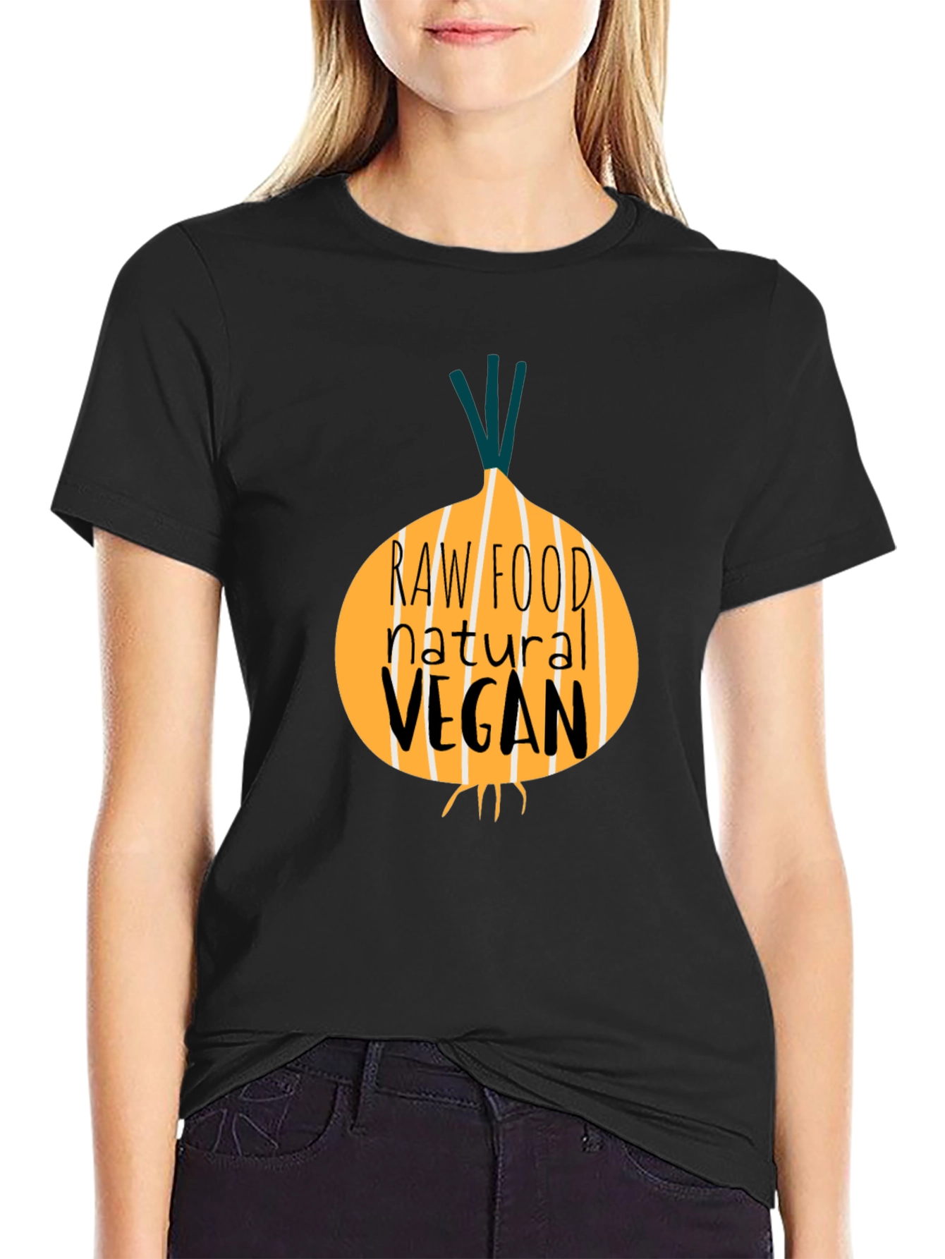 Vegan Raw Food Graphic T-Shirt