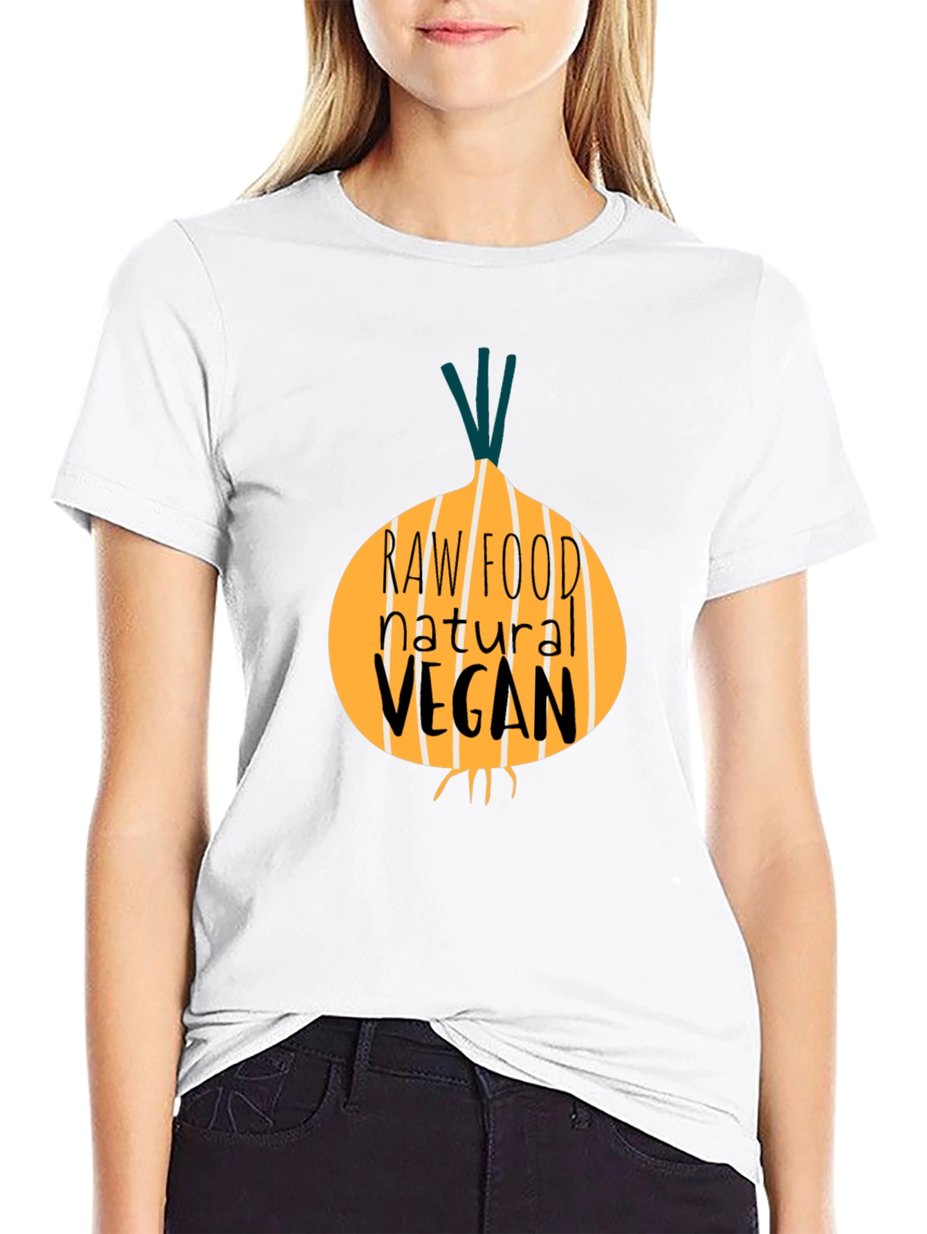 Vegan Raw Food Graphic T-Shirt
