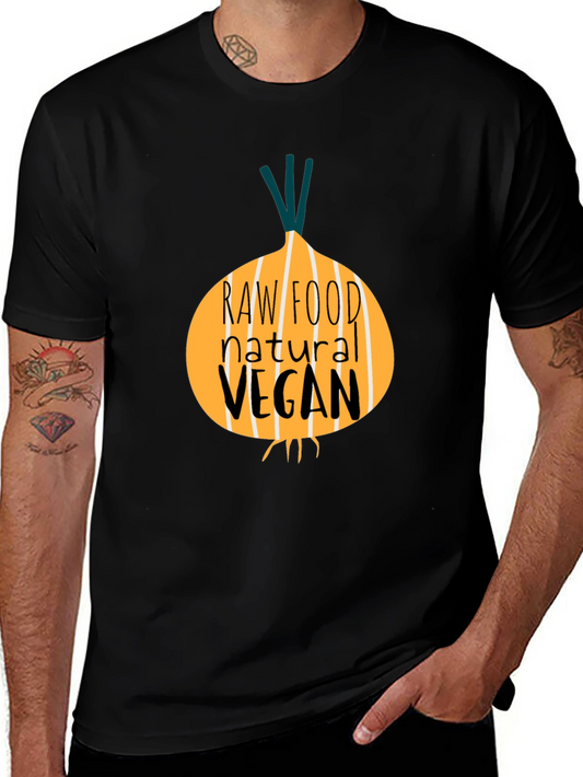 Vegan Raw Food Graphic T-Shirt