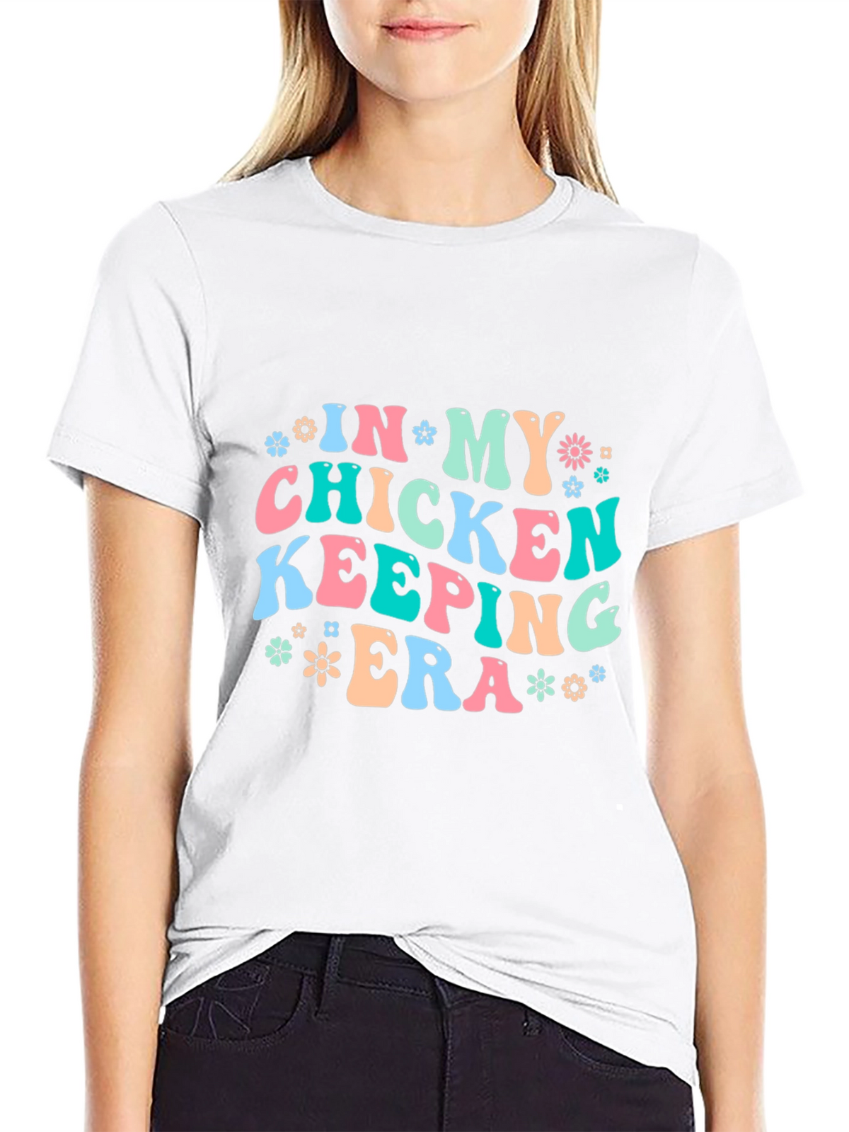 Chicken Keeping Era T-Shirt - Fun Farm Life Tee