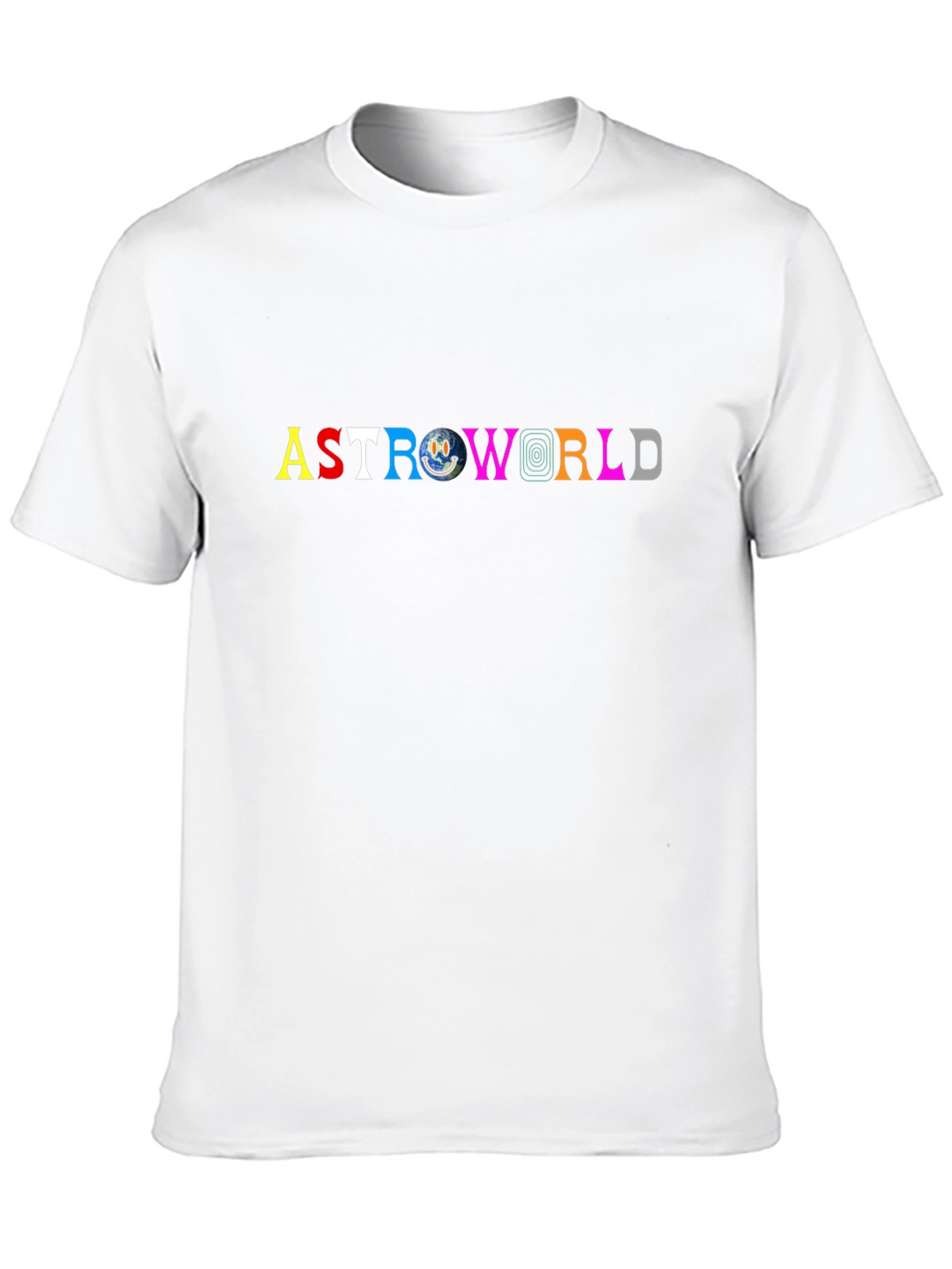 Astroworld Graphic T-Shirt - Black Cotton Tee