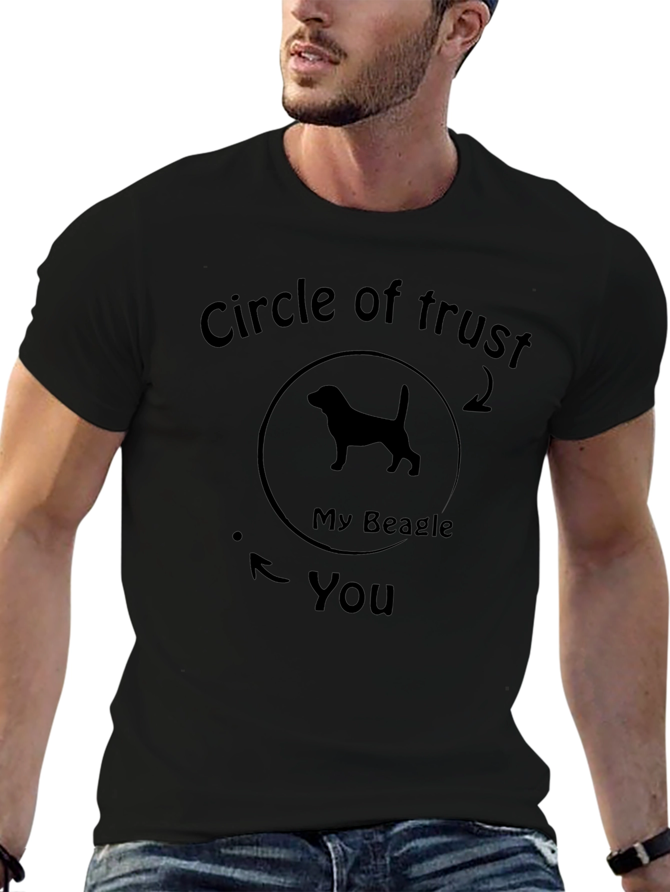 Circle of Trust My Beagle Mens T-Shirt