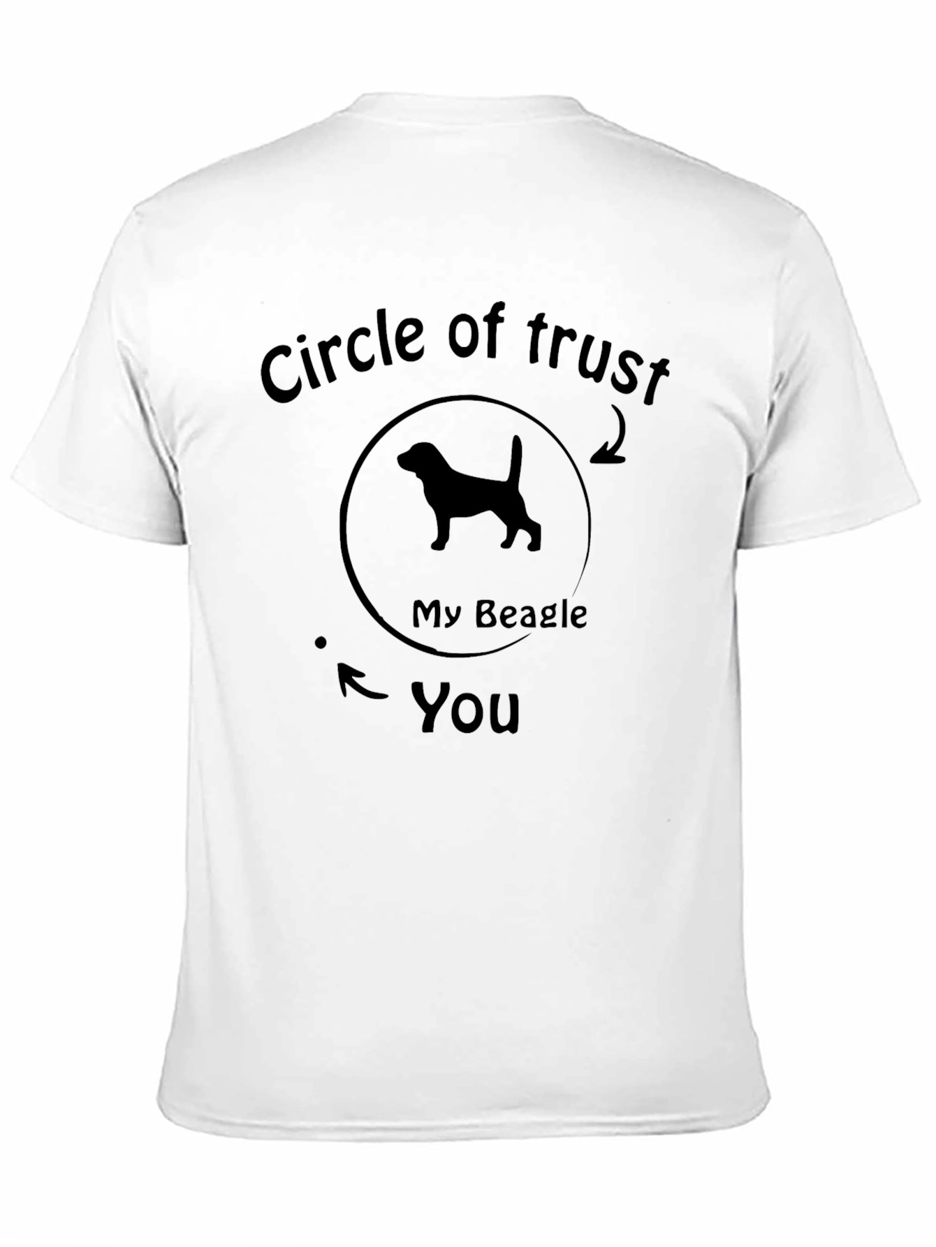 Circle of Trust My Beagle Mens T-Shirt