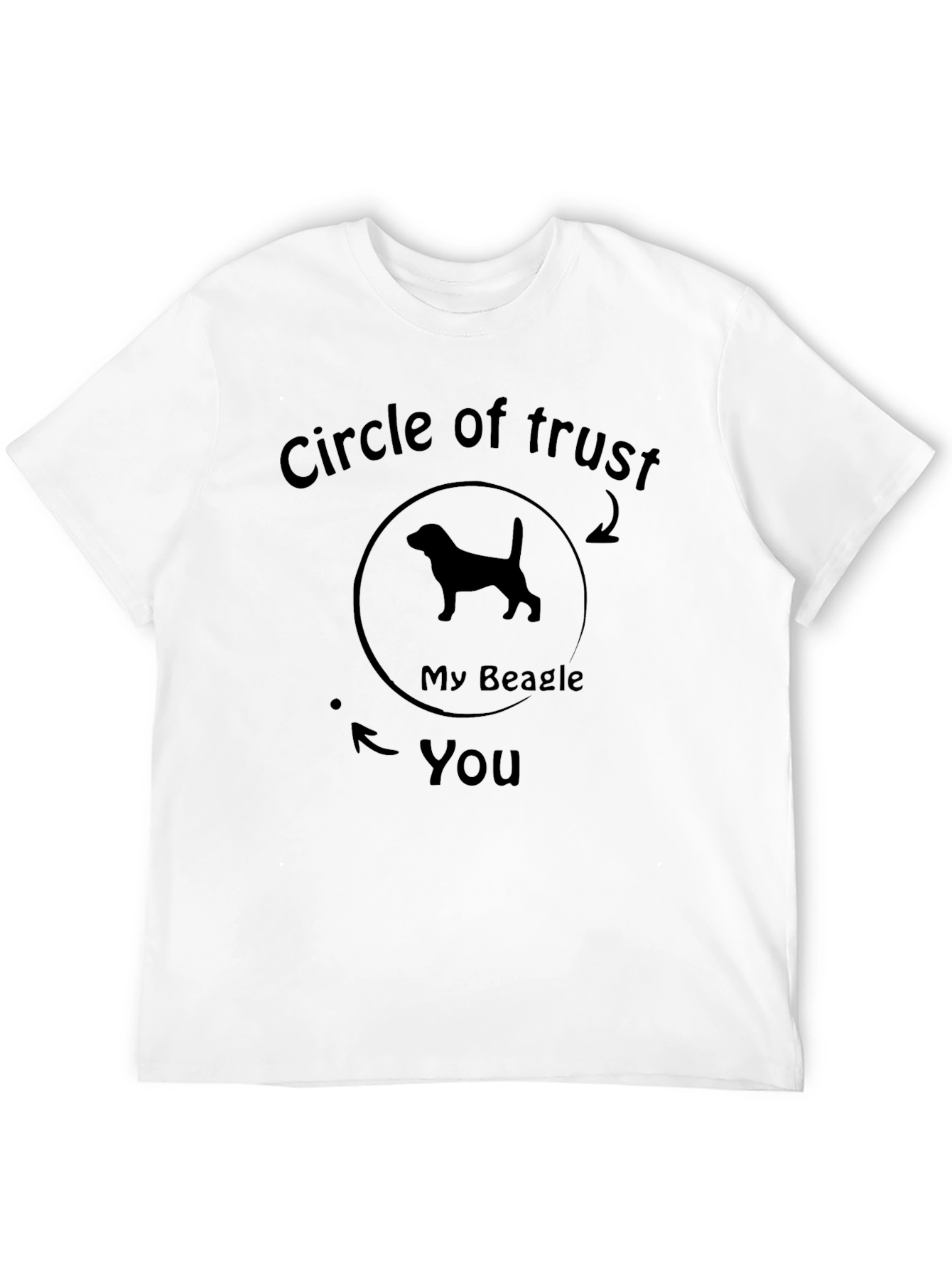 Circle of Trust My Beagle Mens T-Shirt