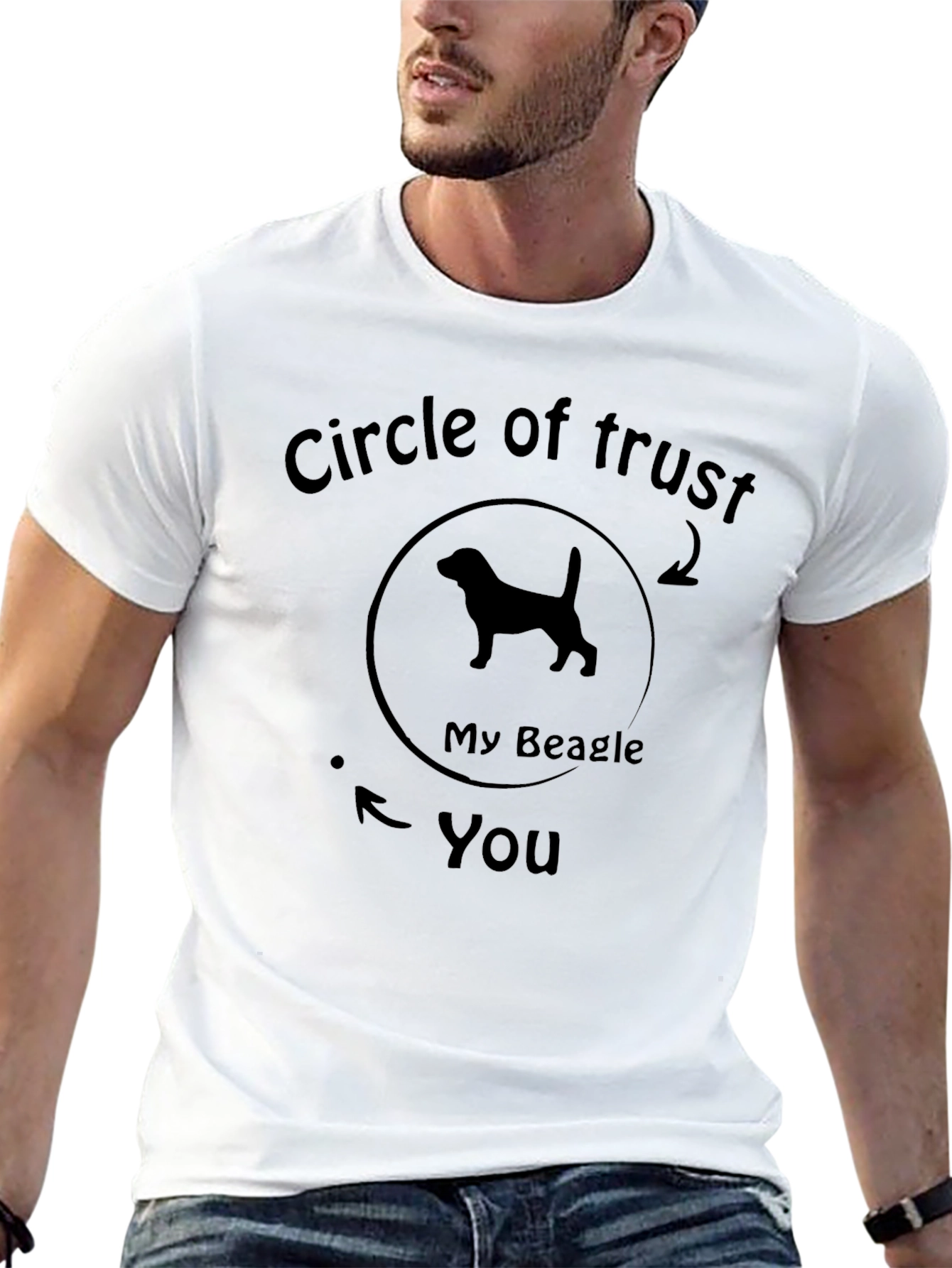 Circle of Trust My Beagle Mens T-Shirt