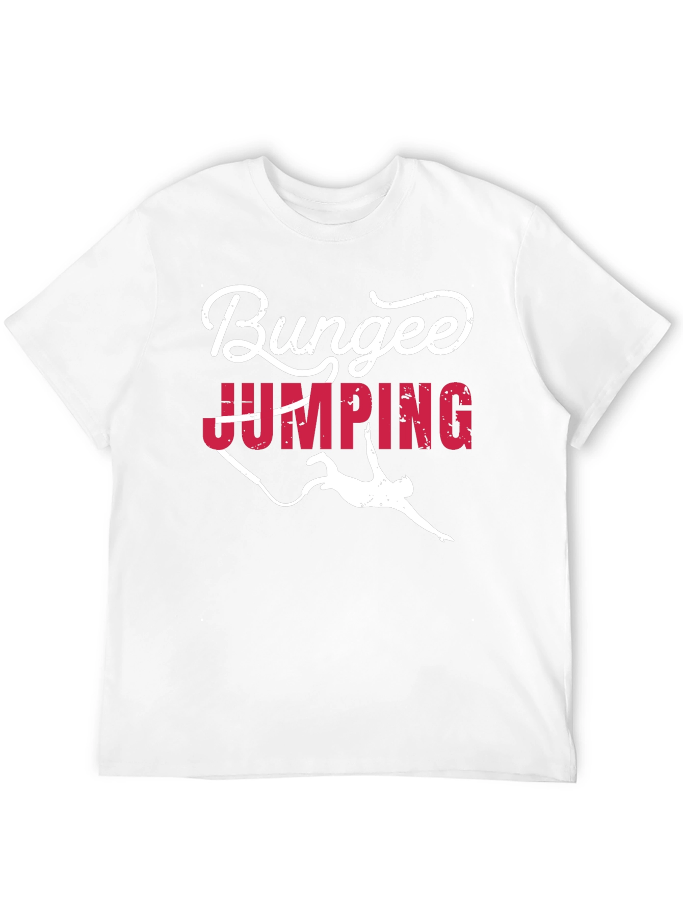 Bungee Jumping Graphic T-Shirt - Adventure Seeker Tee