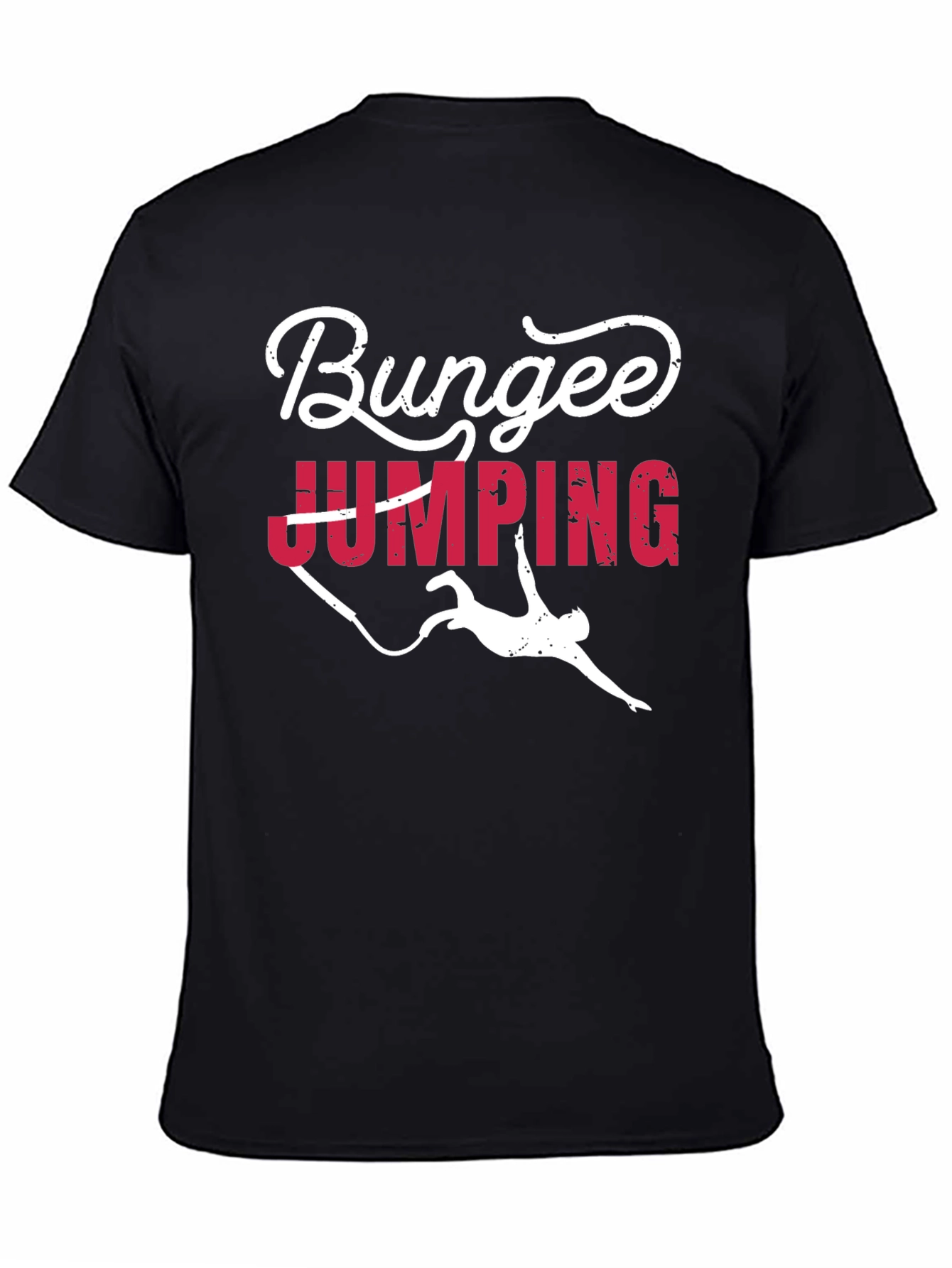Bungee Jumping Graphic T-Shirt - Adventure Seeker Tee