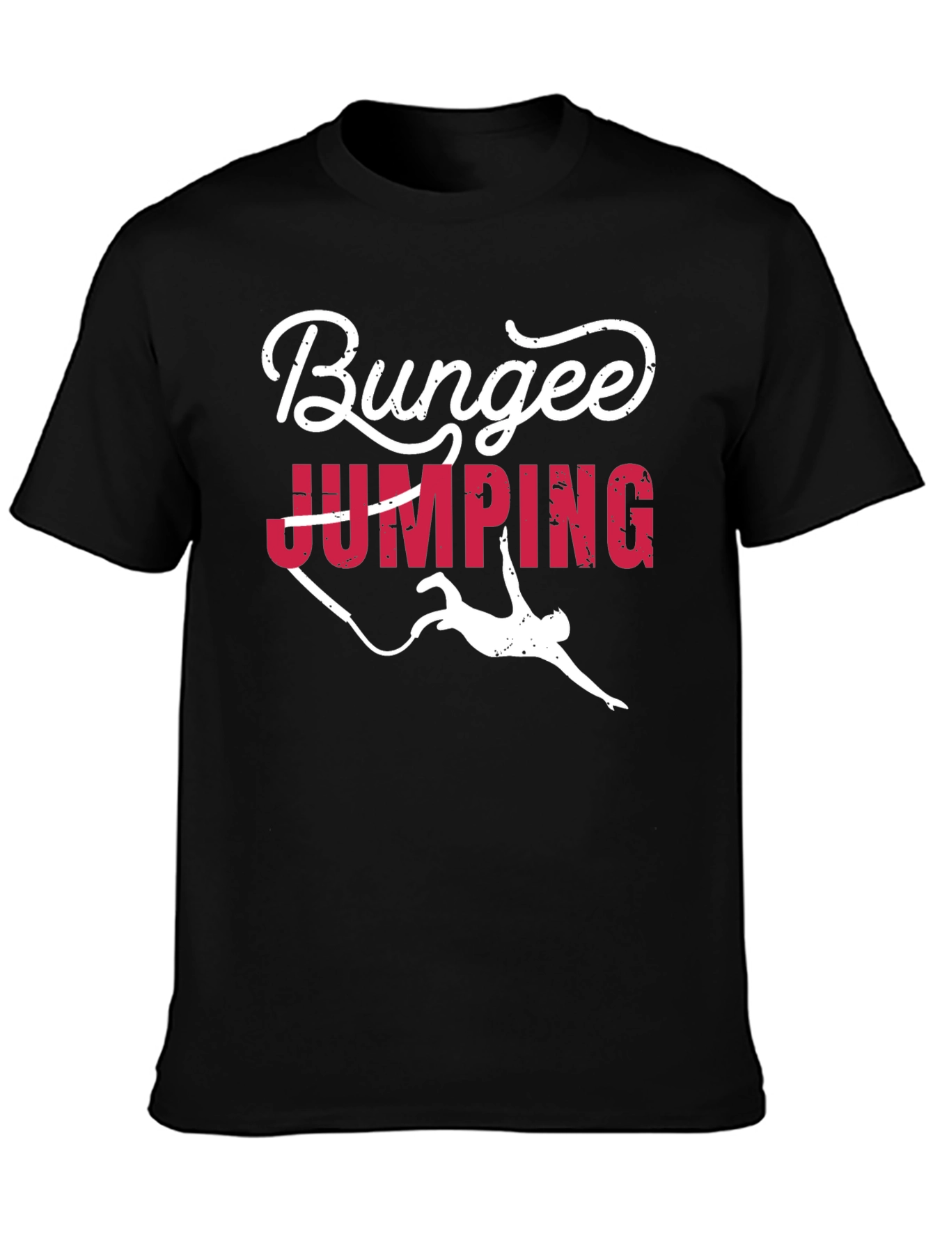 Bungee Jumping Graphic T-Shirt - Adventure Seeker Tee
