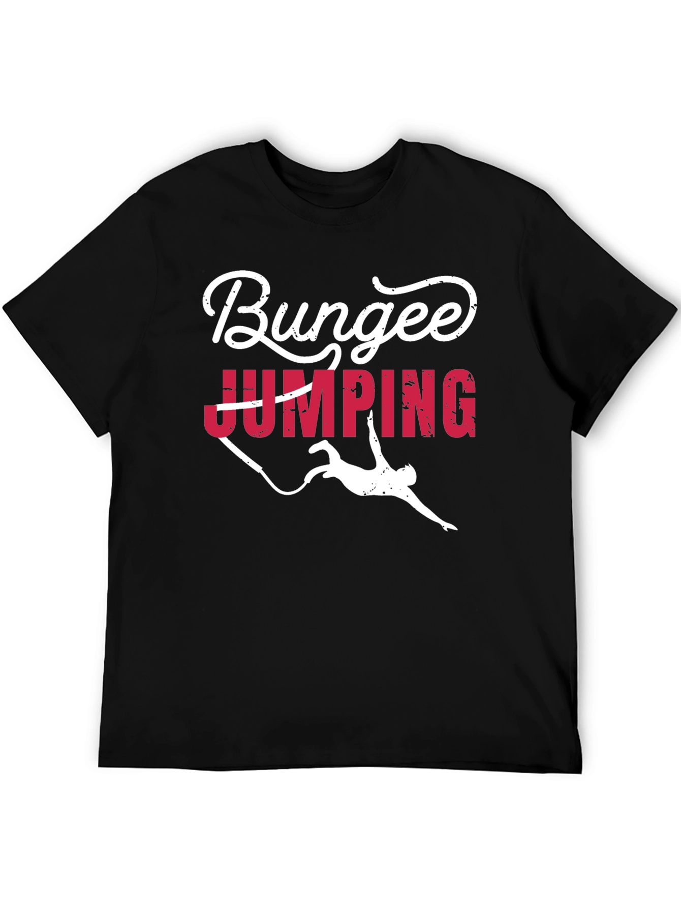 Bungee Jumping Graphic T-Shirt - Adventure Seeker Tee