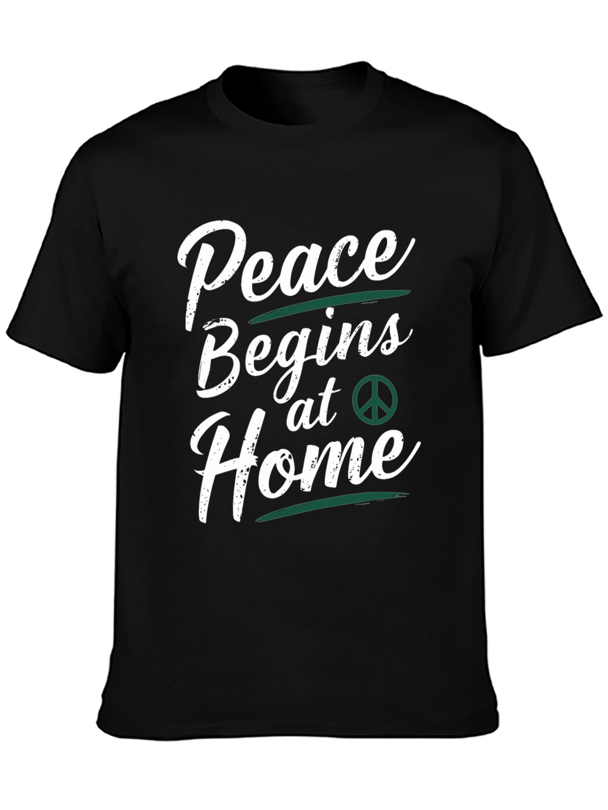 Peace Begins at Home Graphic Tee