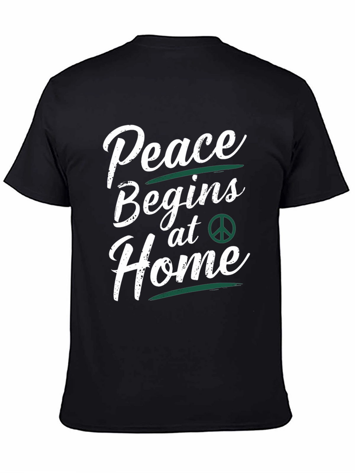 Peace Begins at Home Graphic Tee