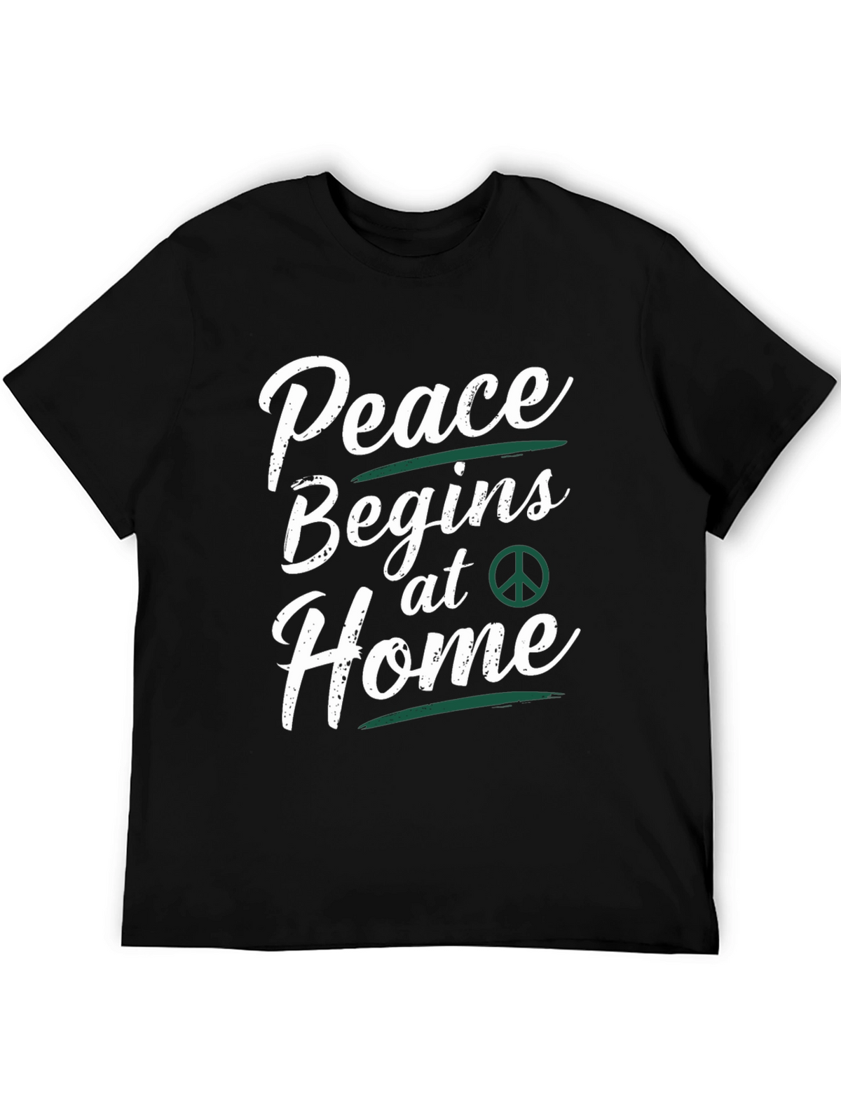 Peace Begins at Home Graphic Tee