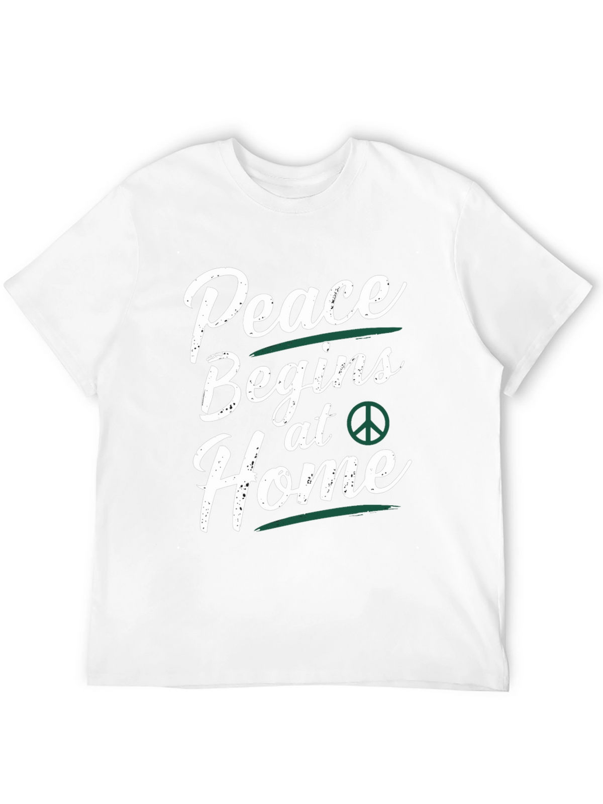 Peace Begins at Home Graphic Tee