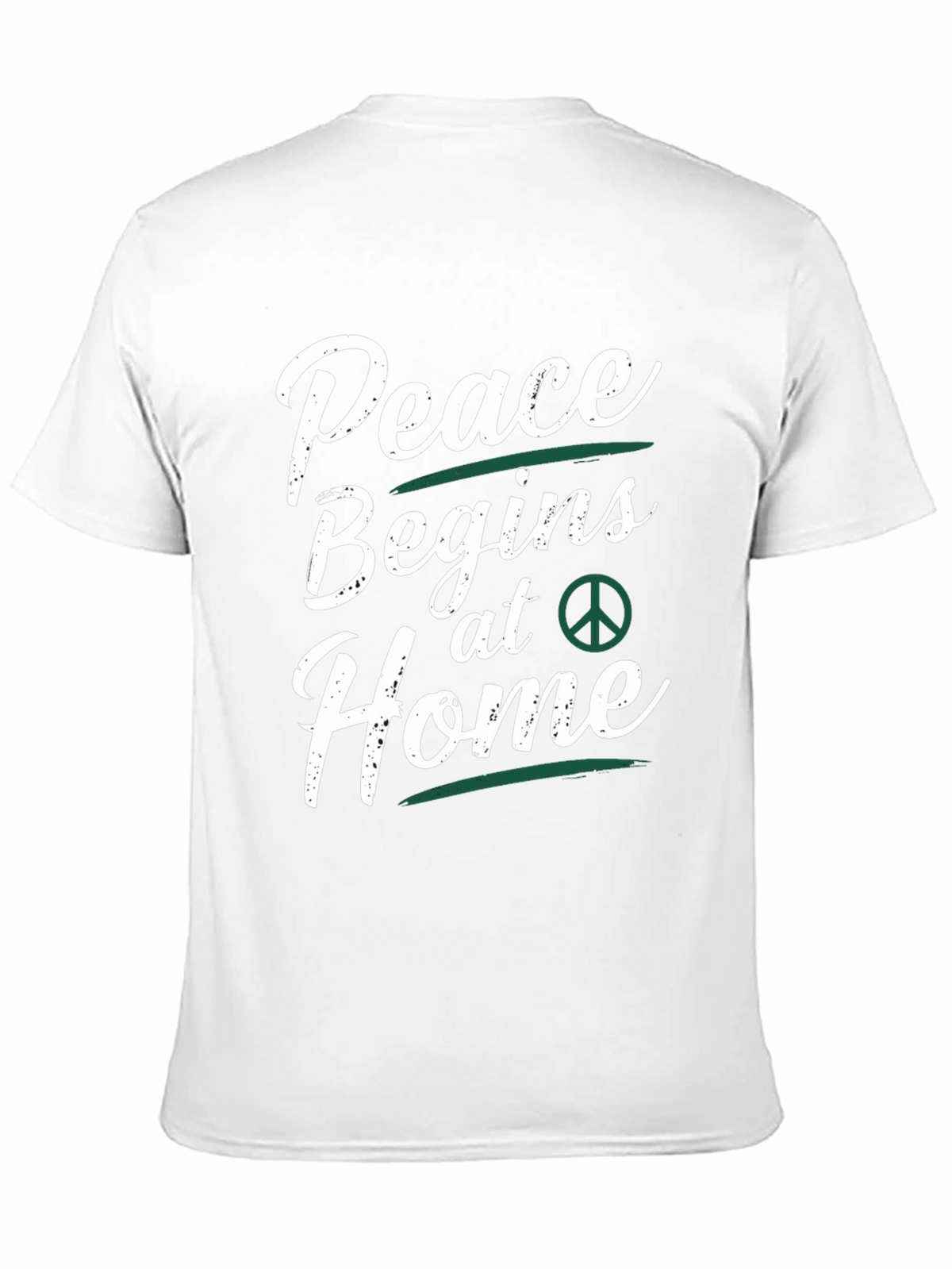 Peace Begins at Home Graphic Tee