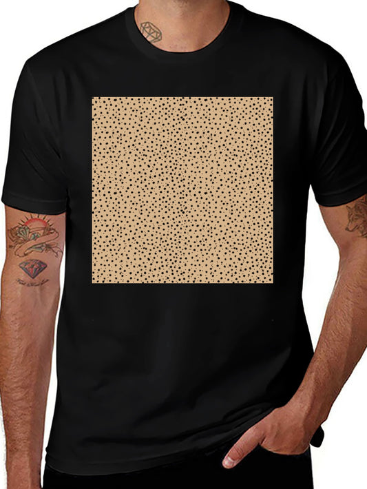 Unique Pattern Tee - Stylish & Comfortable Black T-Shirt