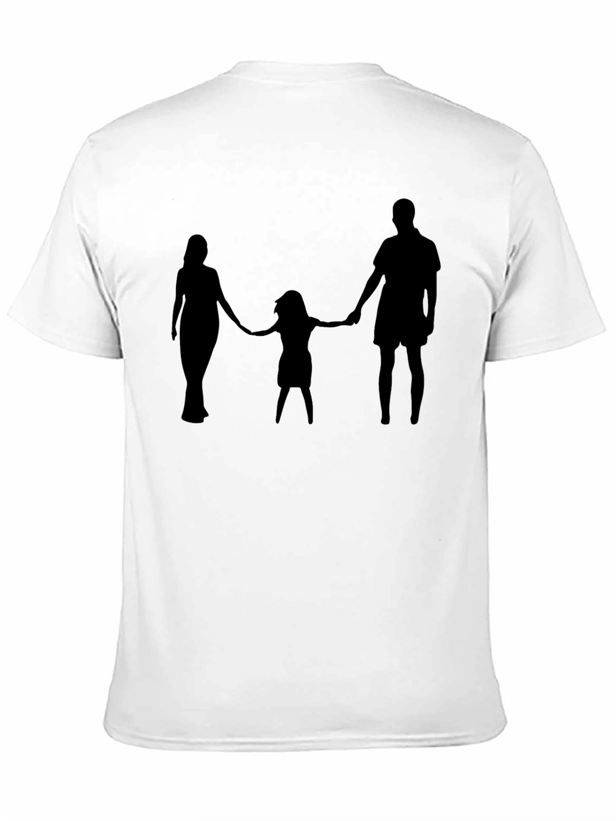 Family Silhouette Tee - Black