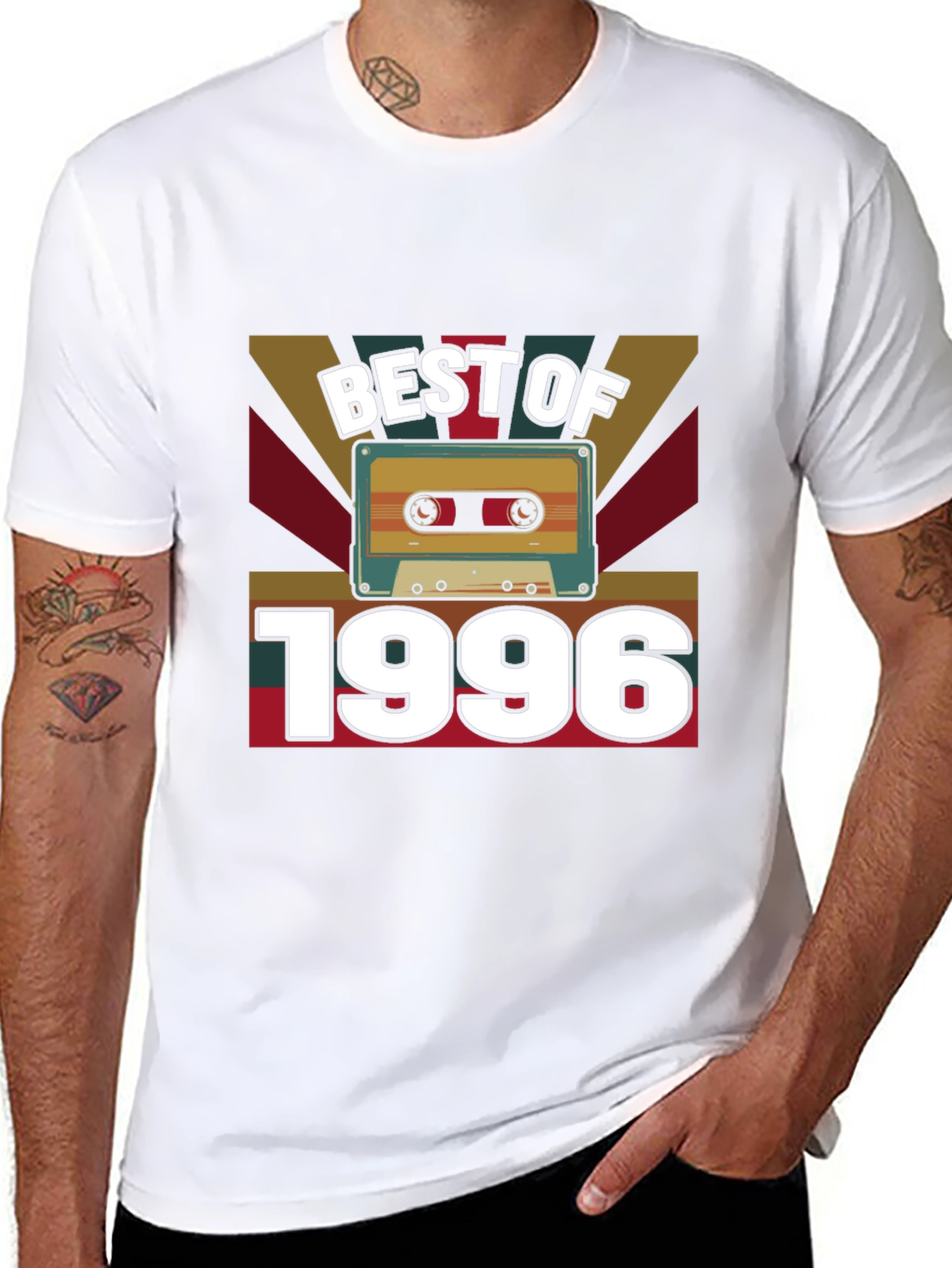 Best of 1996 Cassette Tape Graphic T-Shirt