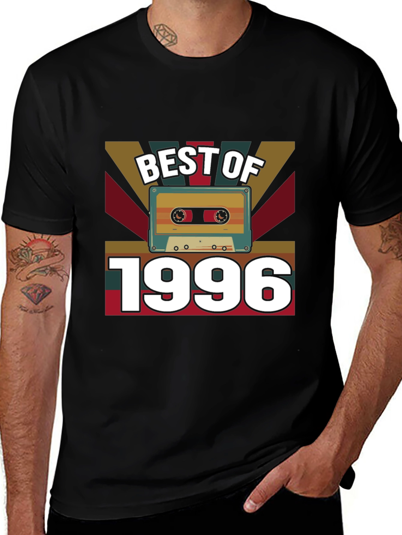 Best of 1996 Cassette Tape Graphic T-Shirt