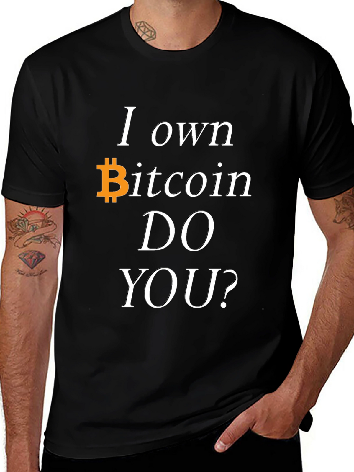 I Own Bitcoin T-Shirt Crypto Investor Tee