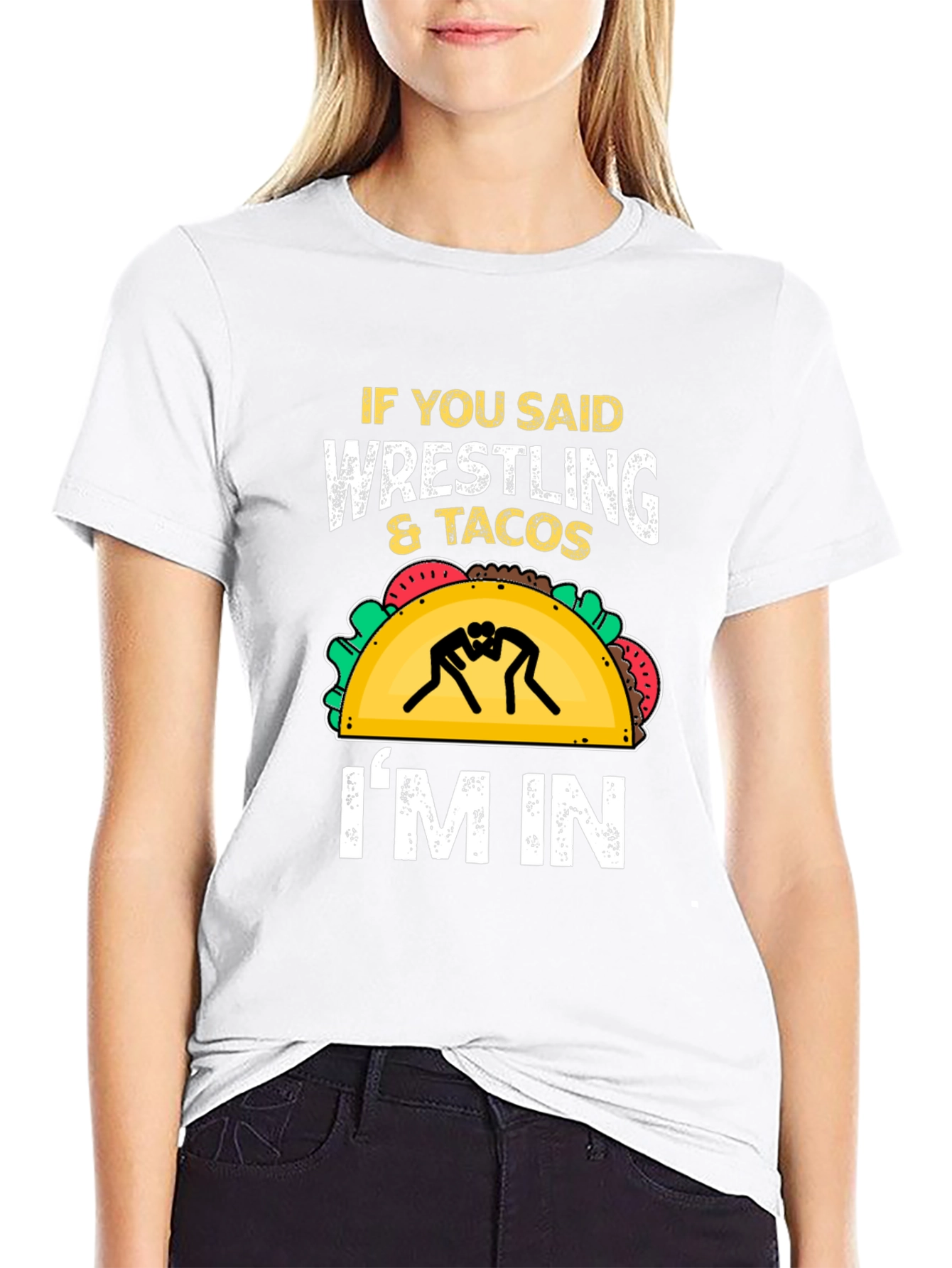 Wrestling & Tacos Graphic Tee