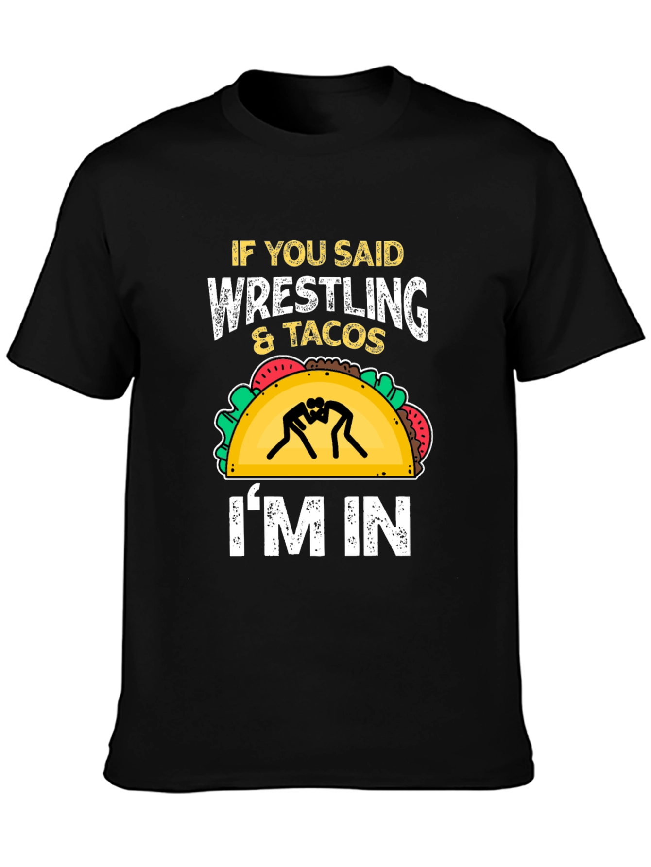 Wrestling & Tacos Graphic Tee