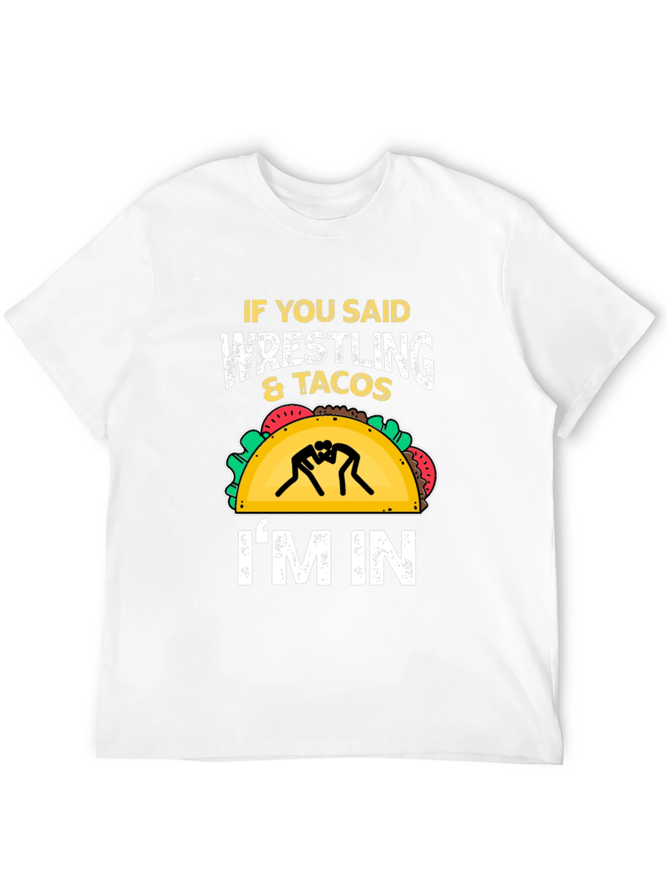 Wrestling & Tacos Graphic Tee