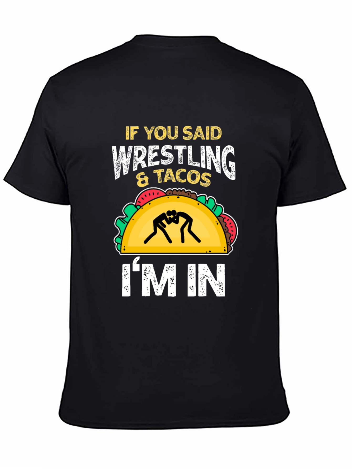 Wrestling & Tacos Graphic Tee