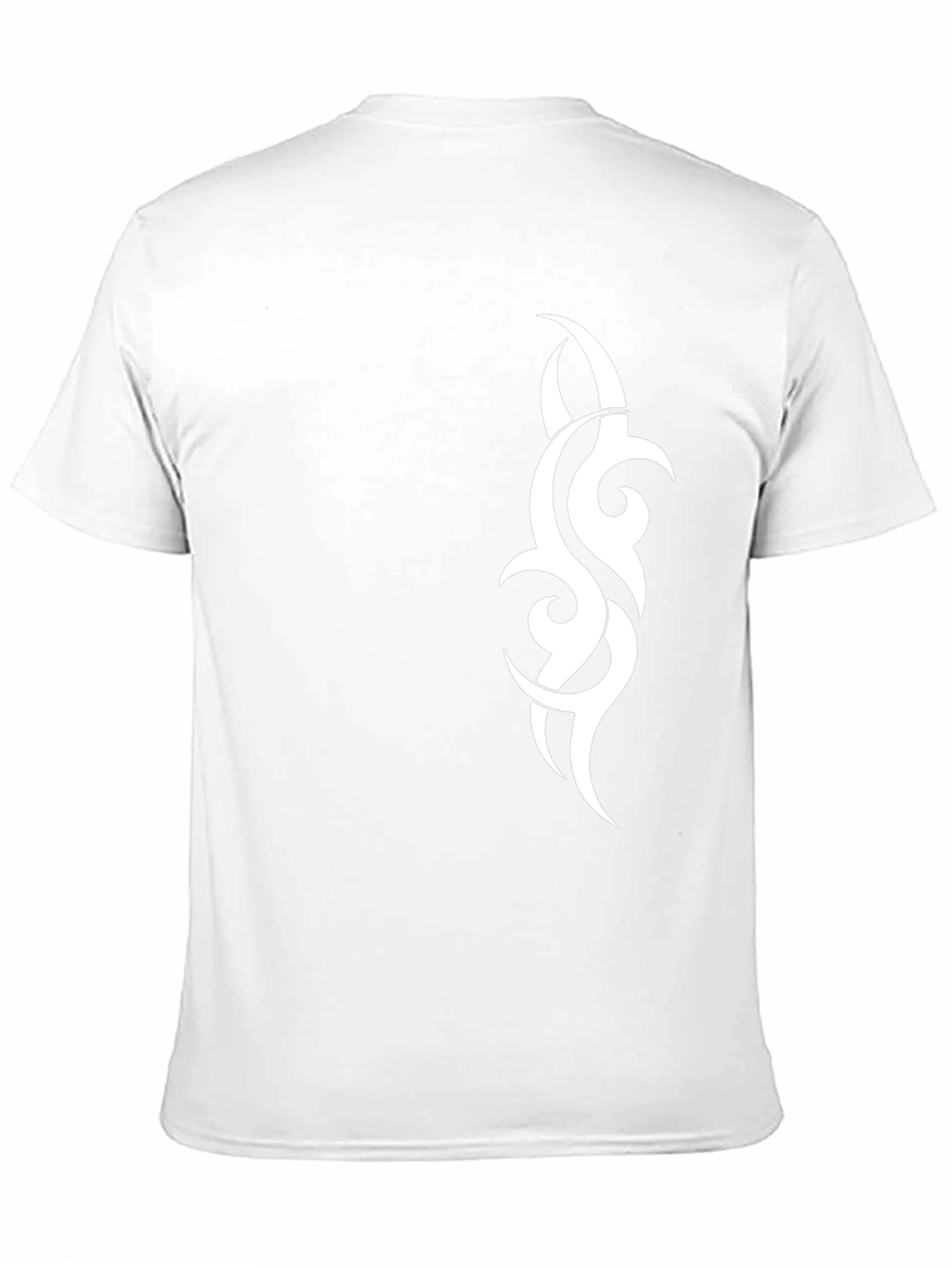 Tribal Tattoo Graphic Black T-Shirt