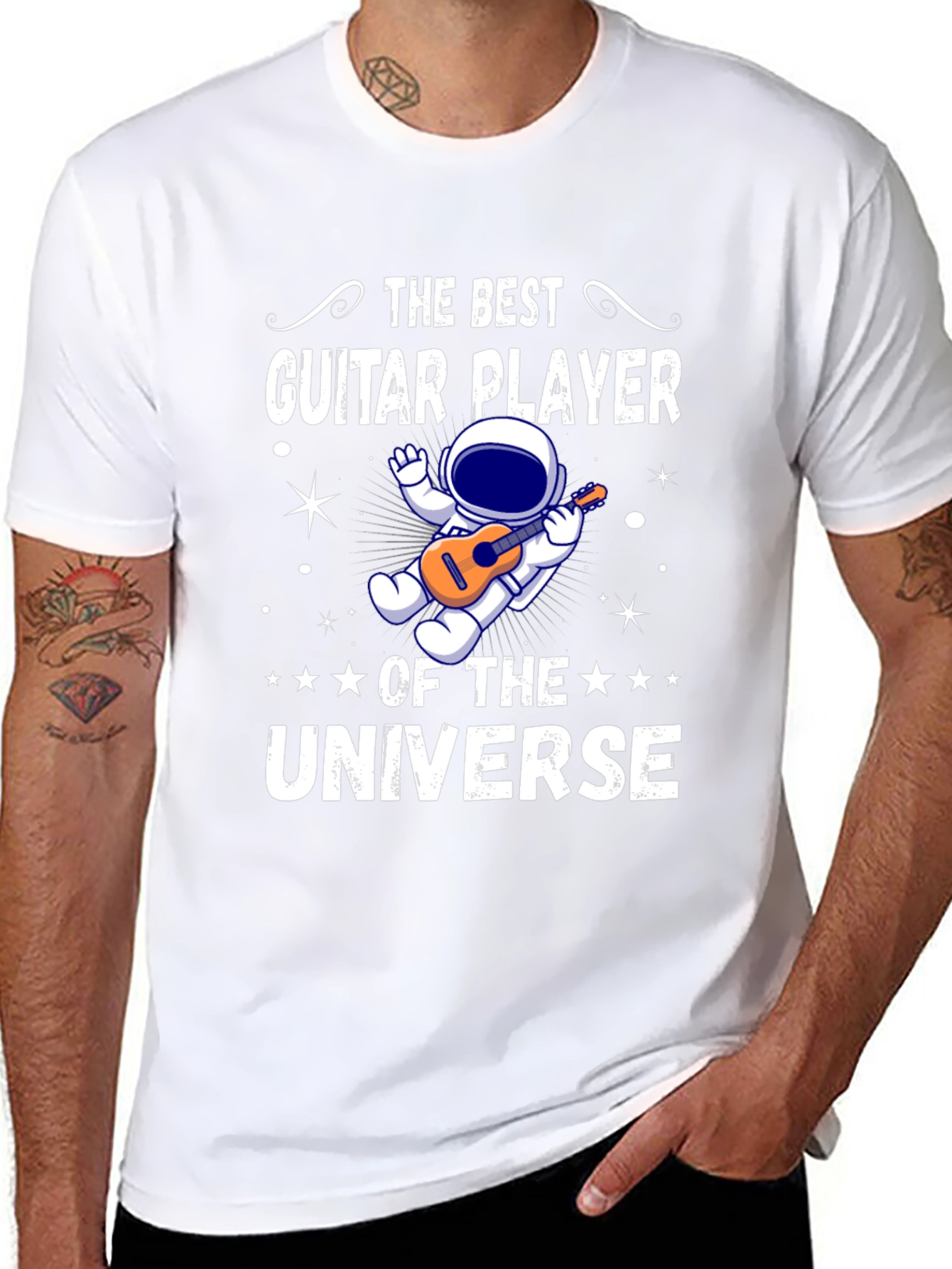 Best Guitar Player in the Universe Graphic Tee