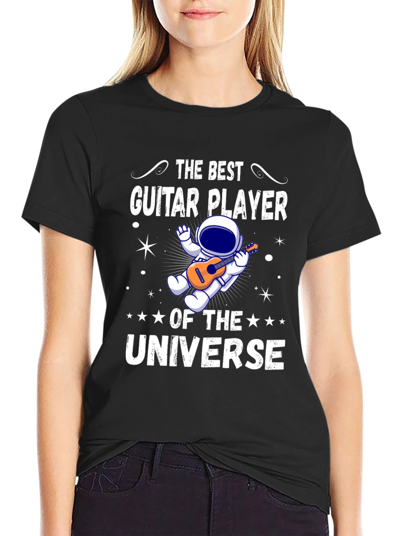 Best Guitar Player in the Universe Graphic Tee