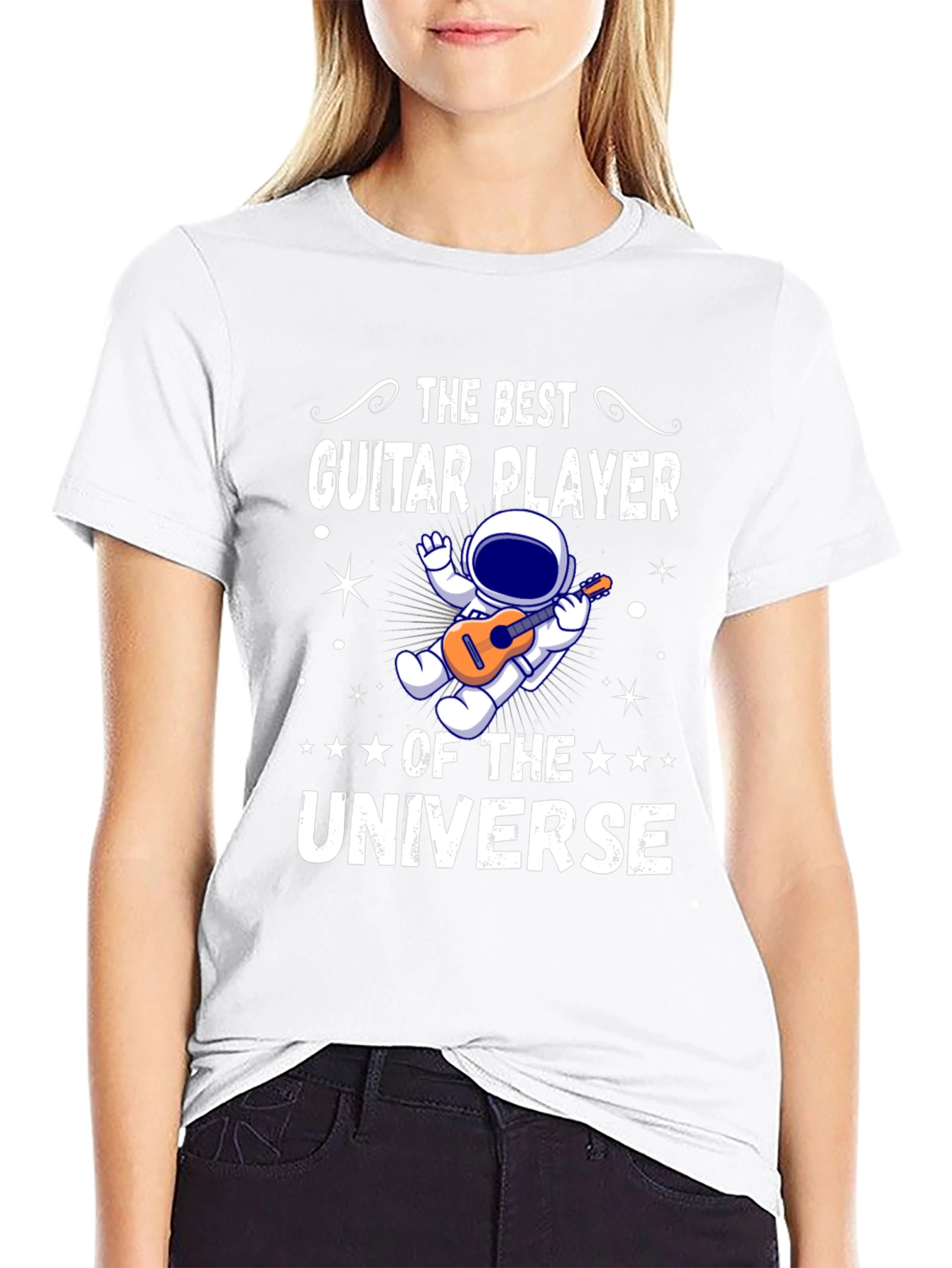 Best Guitar Player in the Universe Graphic Tee
